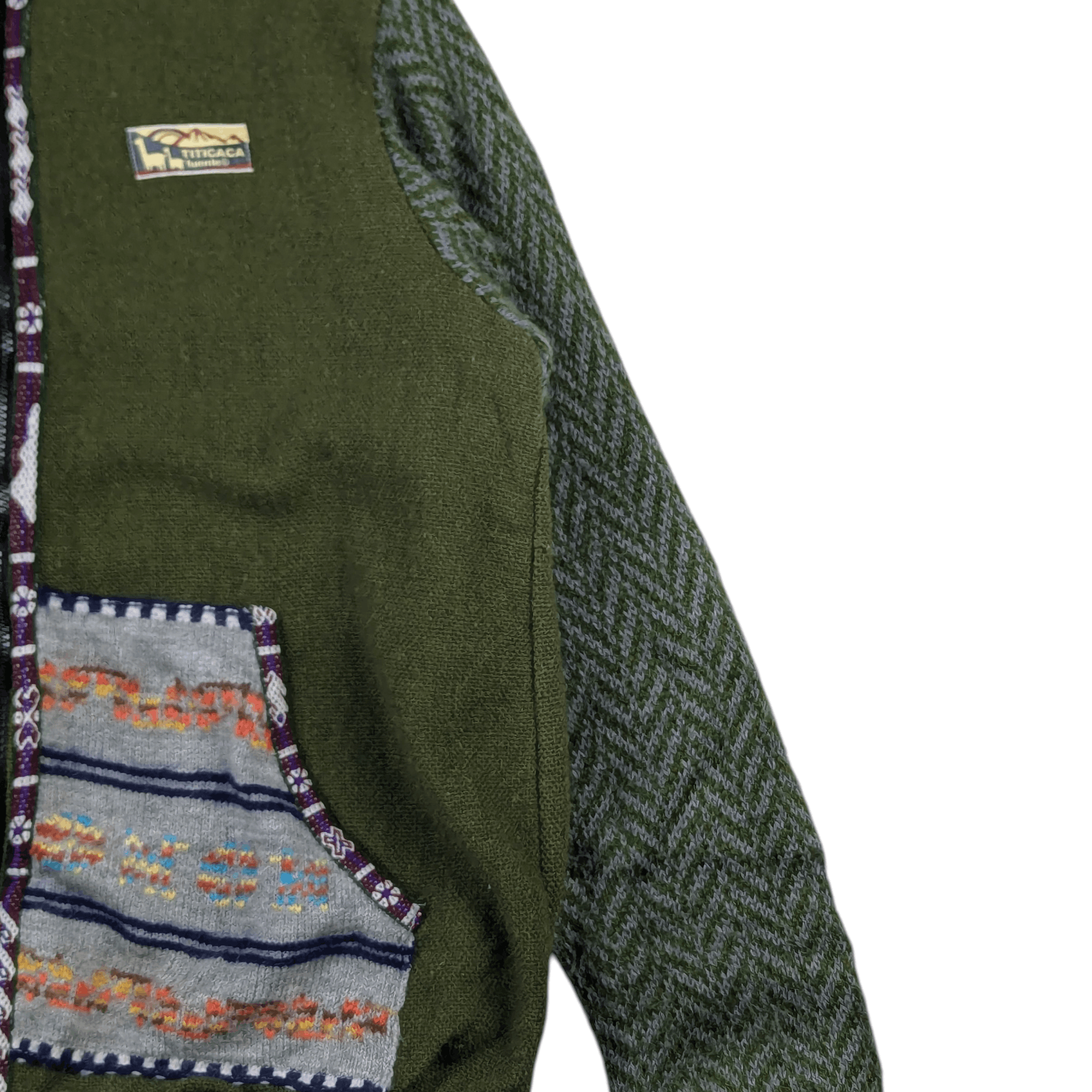 Japanese Brand TITICACA Multicolor Christmas Thanksgiving Wool Knit Hoodie Size US S / EU 44-46 / 1 - 9 Thumbnail
