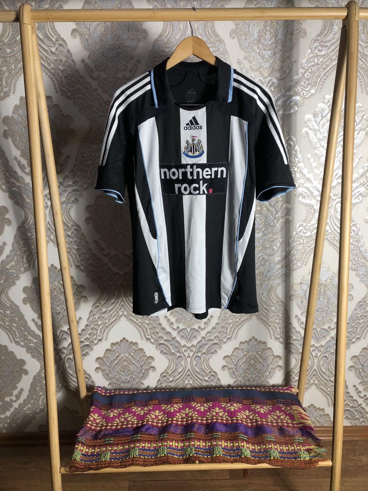 Other VERY RARE ADIDAS NEW CASTLE UNITED ENGLAND SOCCER JERSEY 90s Size US XL / EU 56 / 4 - 1 Thumbnail