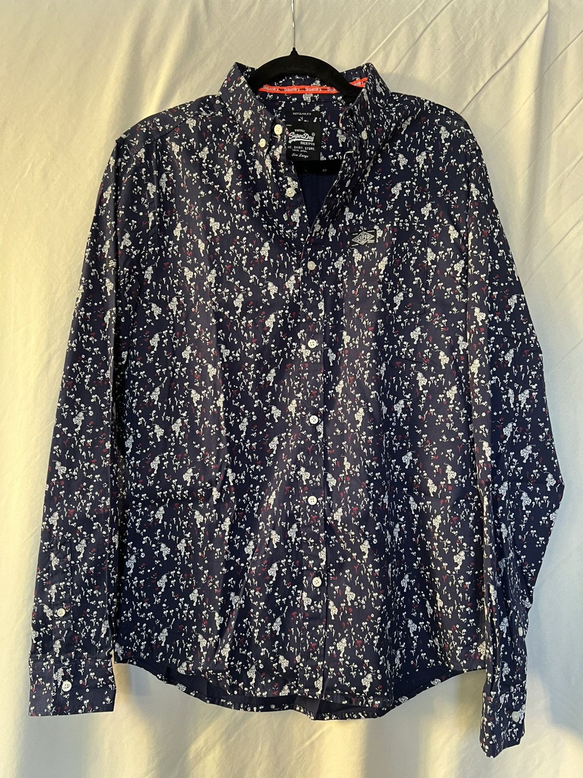 Superdry Superdry Shoreditch Button Down Shirt Size US L / EU 52-54 / 3 - 1 Thumbnail
