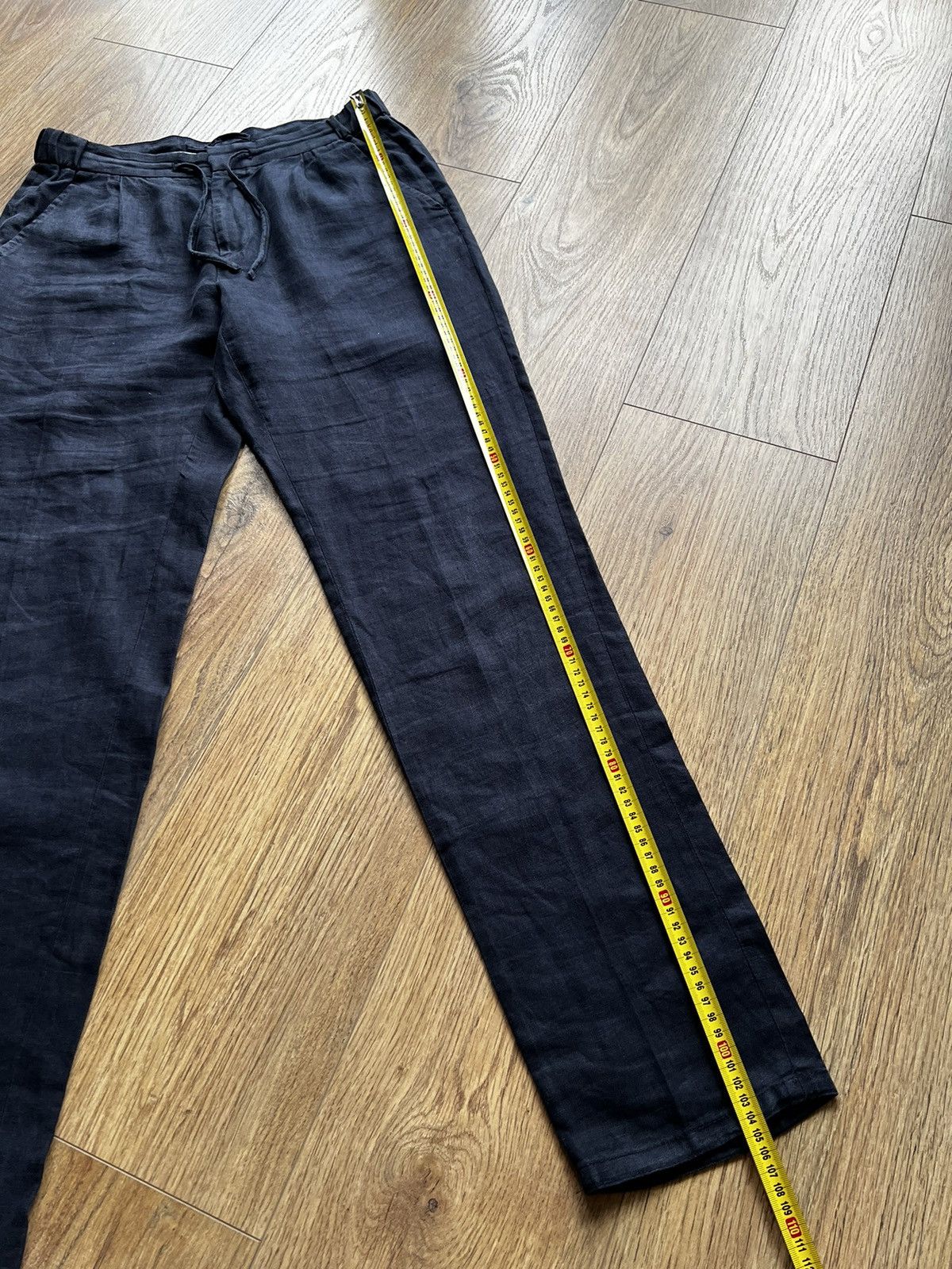 Suitsupply Navy blue Suitsupply pure linen pants Size US 29 - 7 Thumbnail