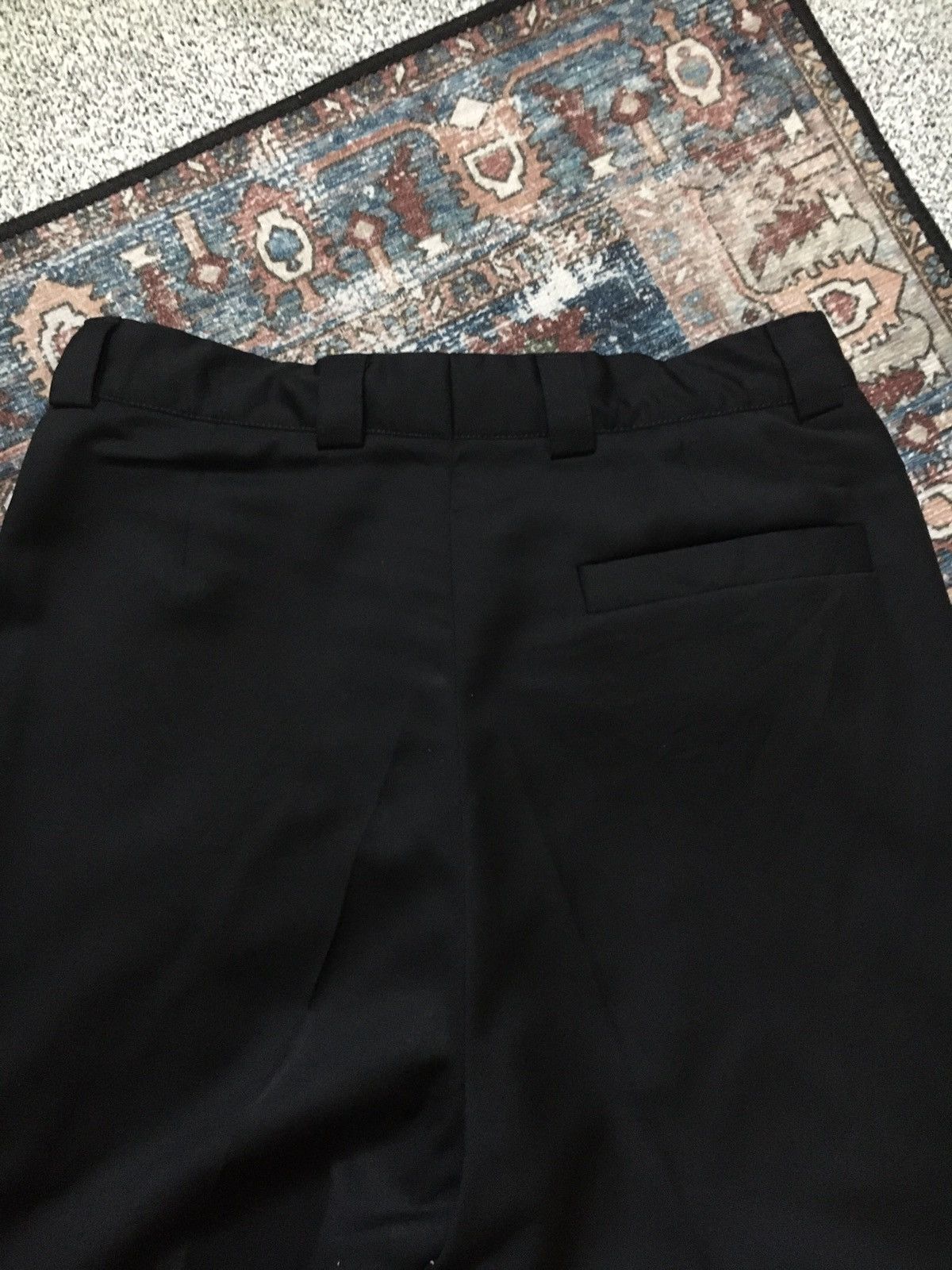 Versace Versace Classic Black Trouser Size US 29 - 6 Thumbnail