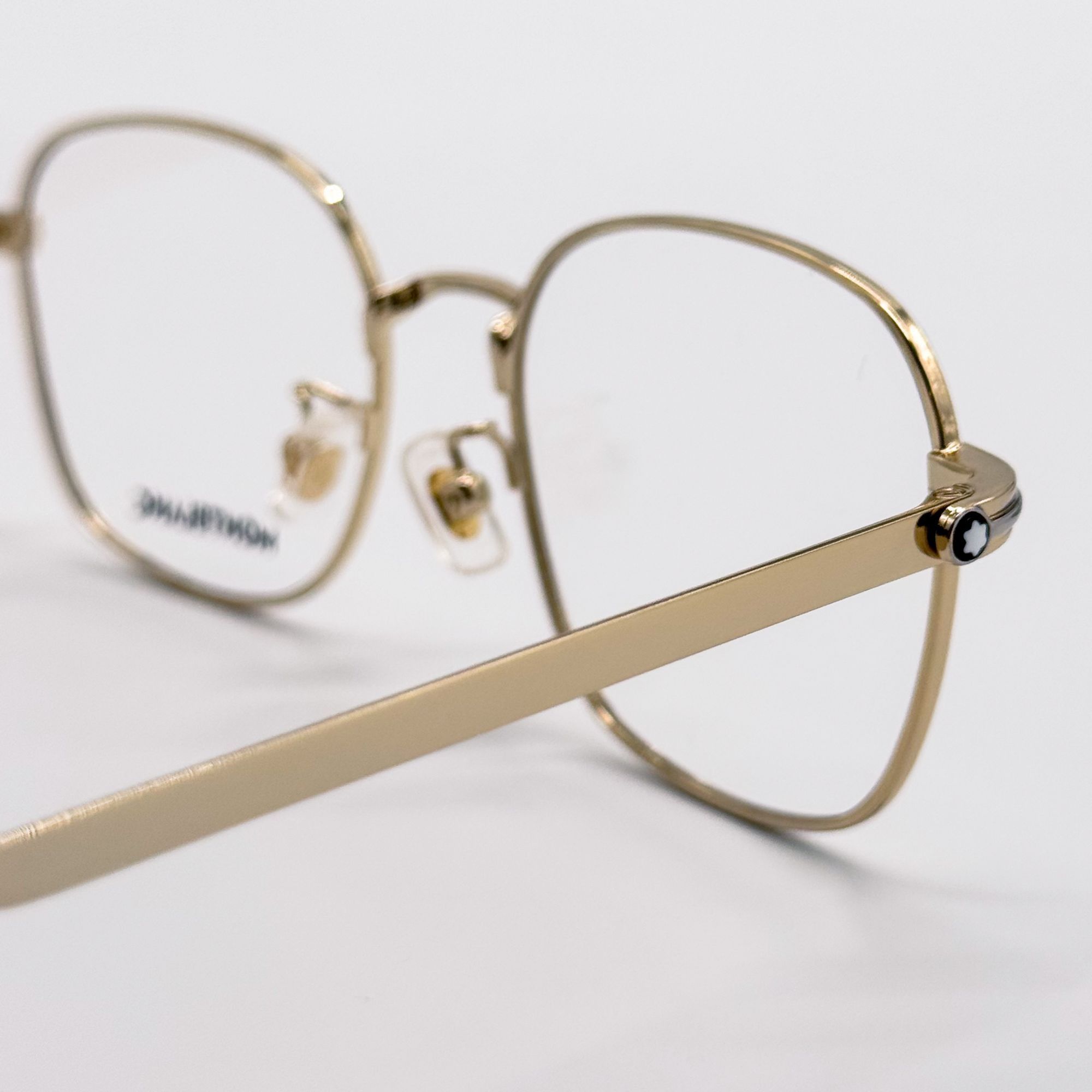 Montblanc NEW MONTBLANC EYEGLASSES MB0238OK 001 GOLD MEN EYEWEAR Size ONE SIZE - 5 Thumbnail