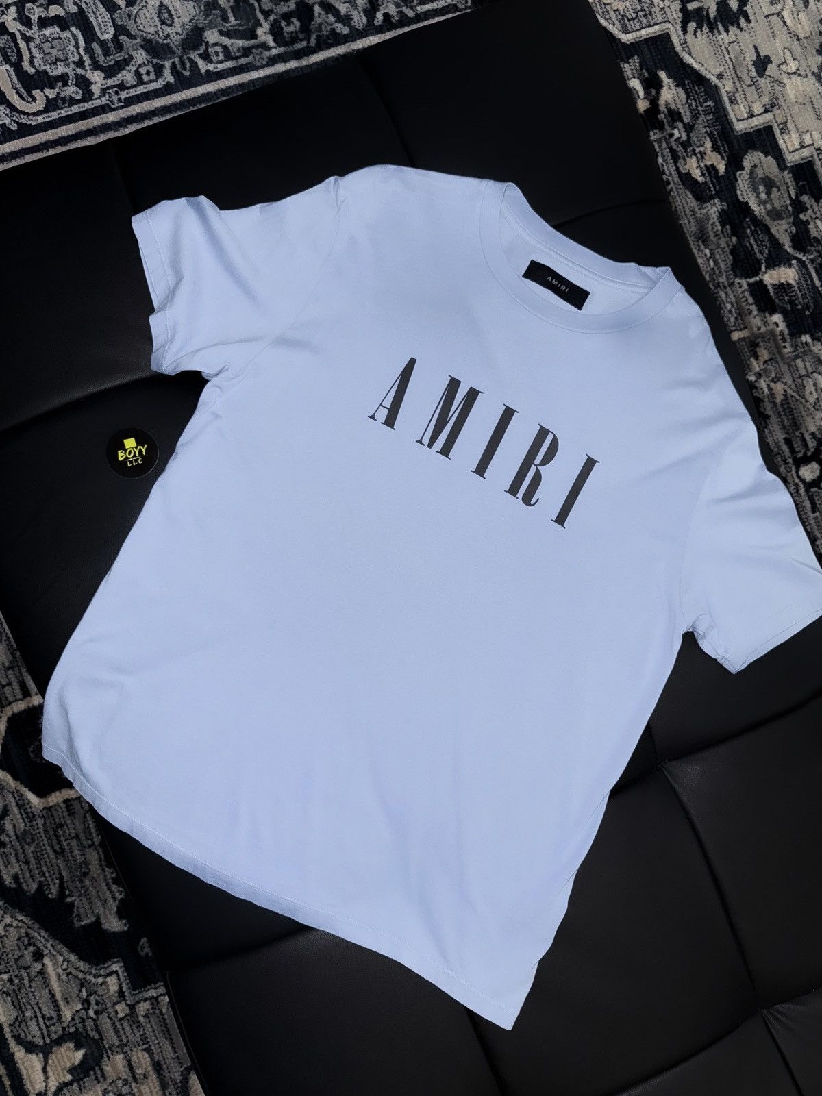 Amiri logo t shirt