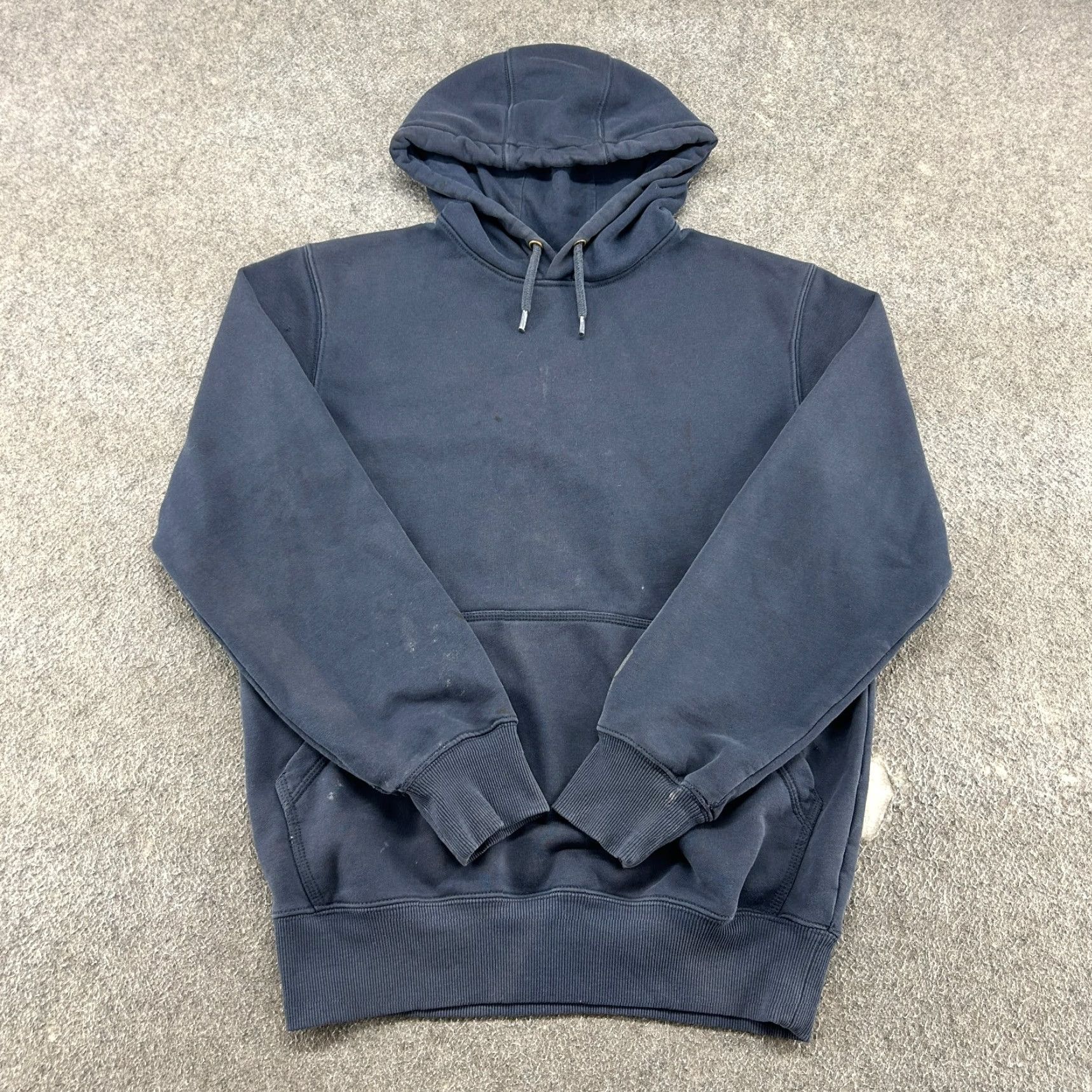 Carhartt Carhartt Hoodie Mens Small Blue Pullover Rain Defender Original Workwear Sweater Size US S / EU 44-46 / 1 - 2 Thumbnail