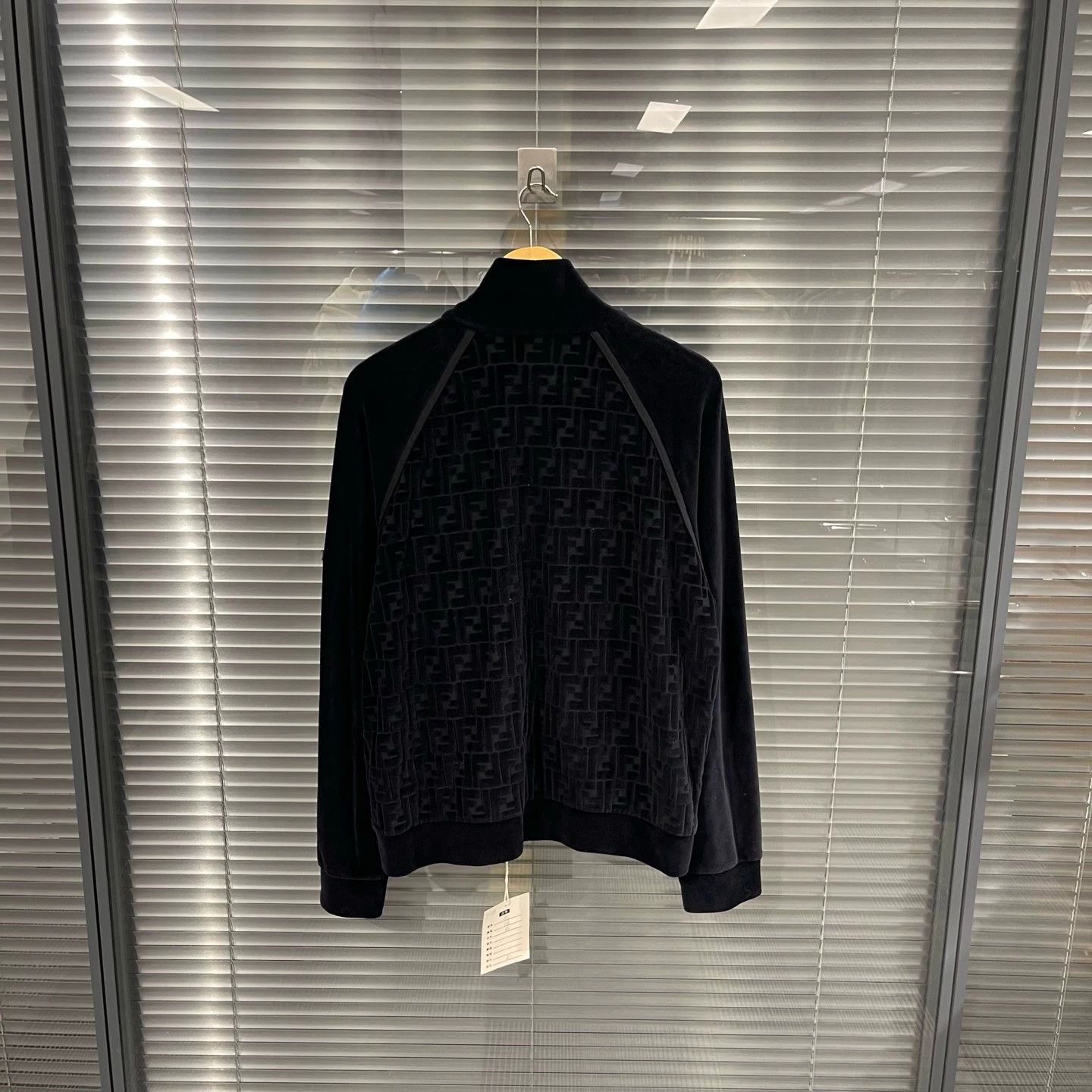 Fendi Fendi FF Monogram Velvet Panelled Jacket 52 99new Size US L / EU 52-54 / 3 - 2 Thumbnail