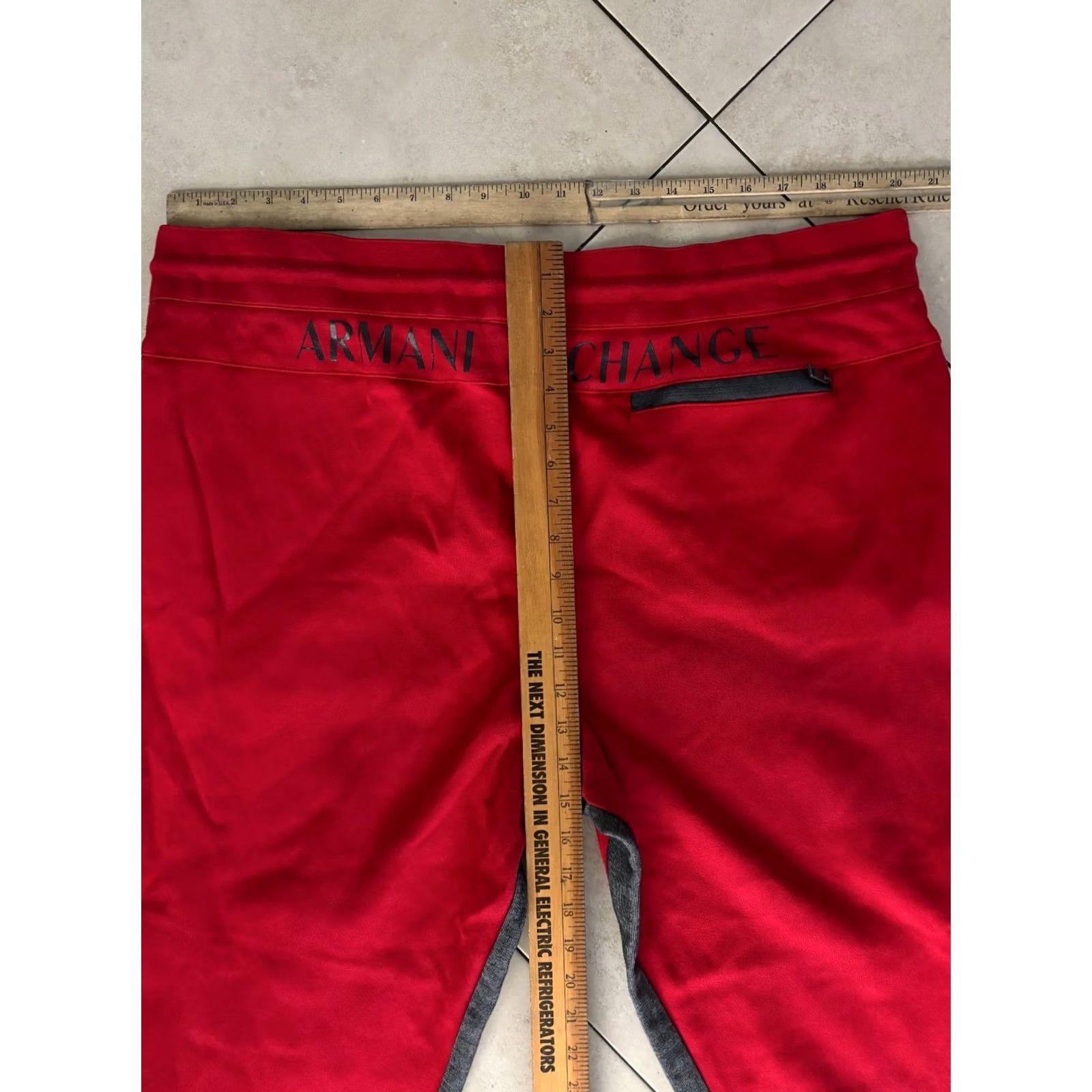 Armani Exchange Armani Exchange Pants Sweatpants Jogger Drawstring Men's 2XL Red Size US 39 - 6 Thumbnail