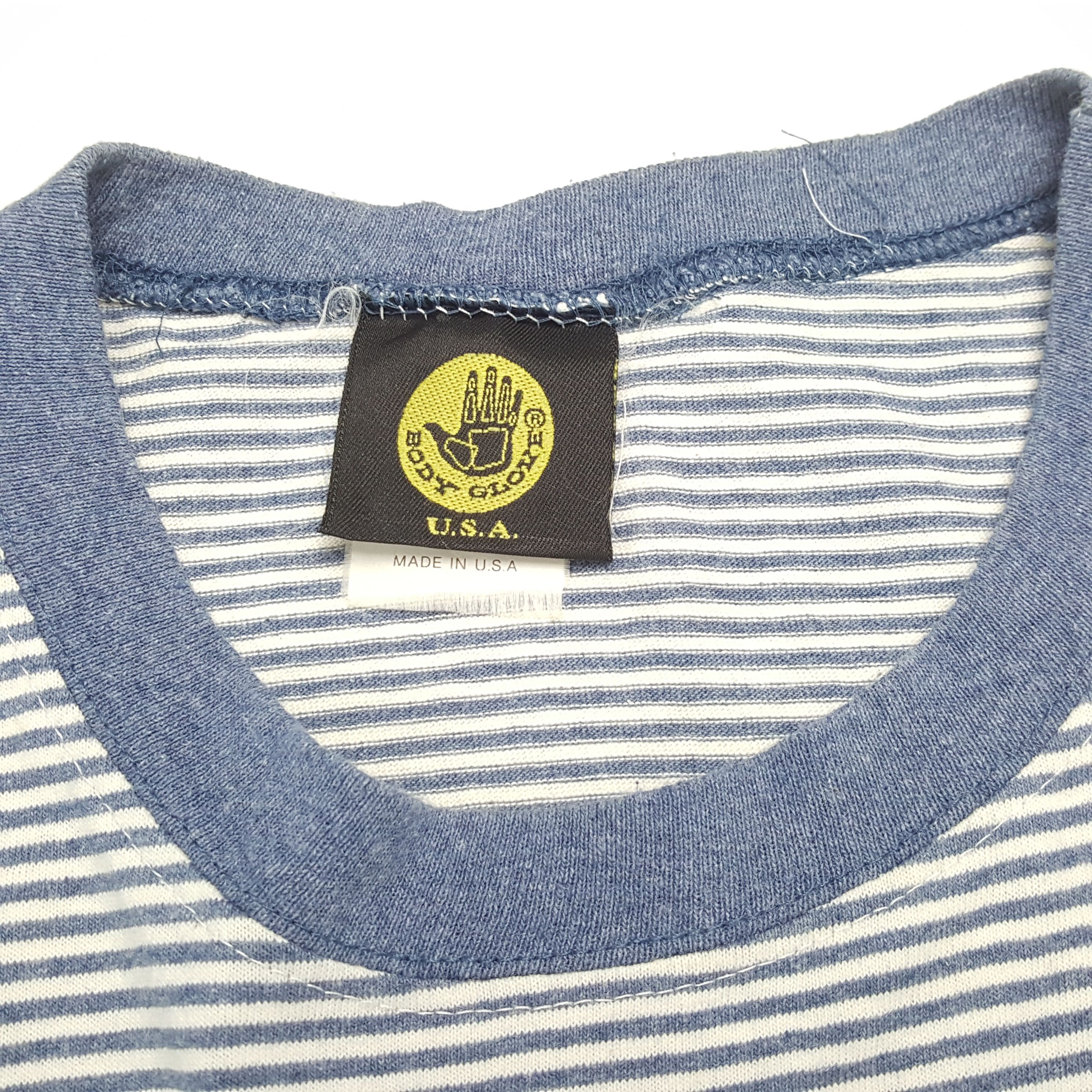 Body Glove × Vintage BODY GLOVE Stripes Design Style Tshirt Size US M / EU 48-50 / 2 - 6 Thumbnail
