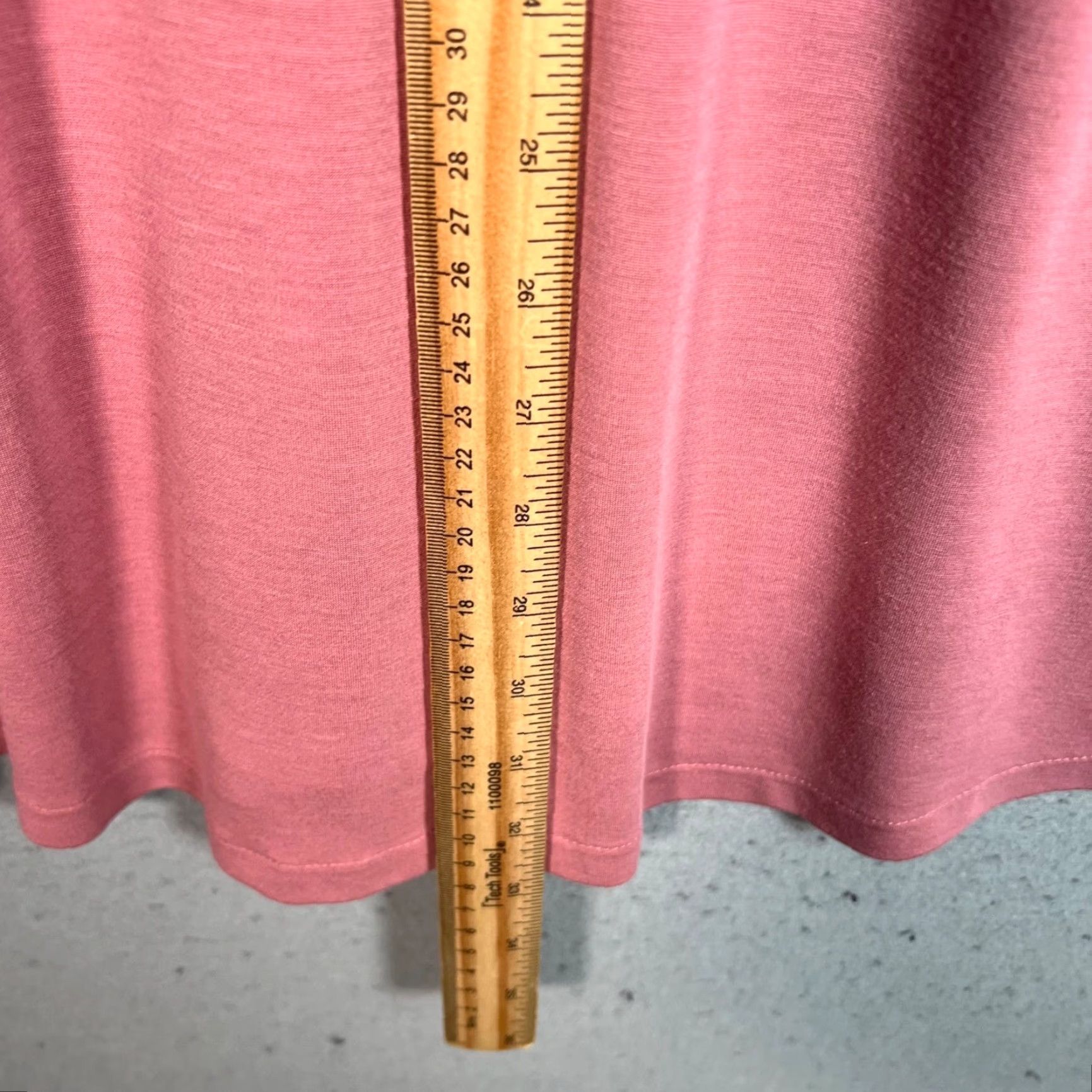 Uniqlo Uniqlo Womens XS Pink Long Sleeve Fit & Flare Dress Rayon Blend Dress Size XS / US 0-2 / IT 36-38 - 6 Thumbnail