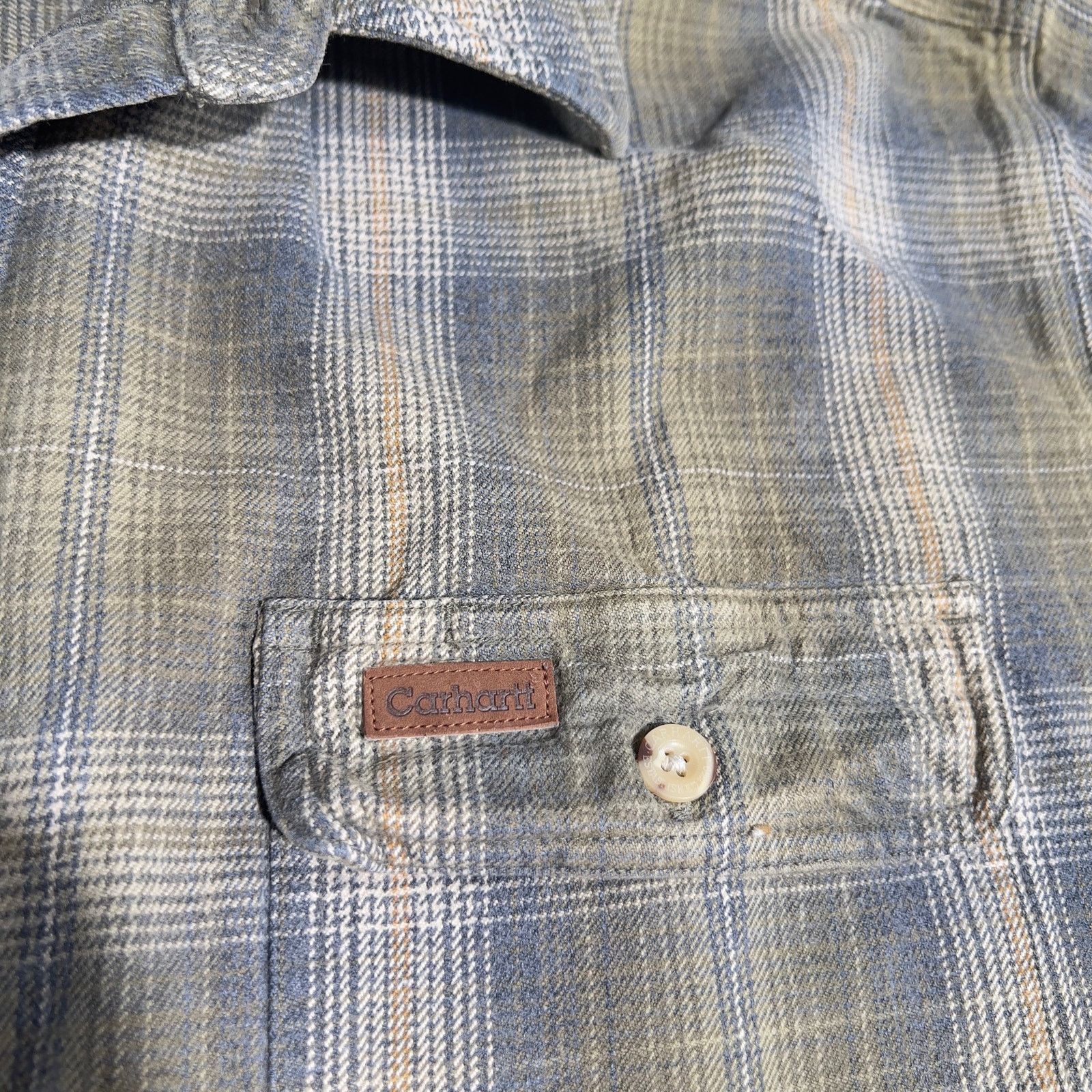 Carhartt Carhartt Work Shirt S145 Men's Reg XL Heavyweight Flannel Size US XL / EU 56 / 4 - 6 Thumbnail