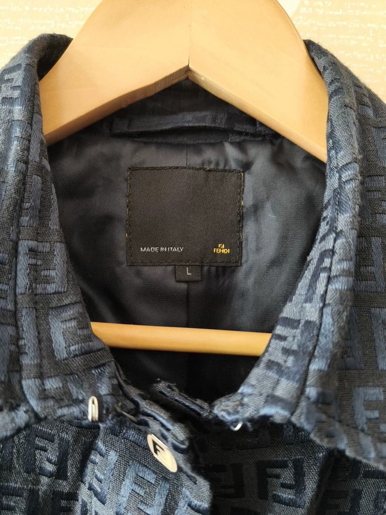 Fendi Fendi Old flower coat Size US L / EU 52-54 / 3 - 2 Thumbnail