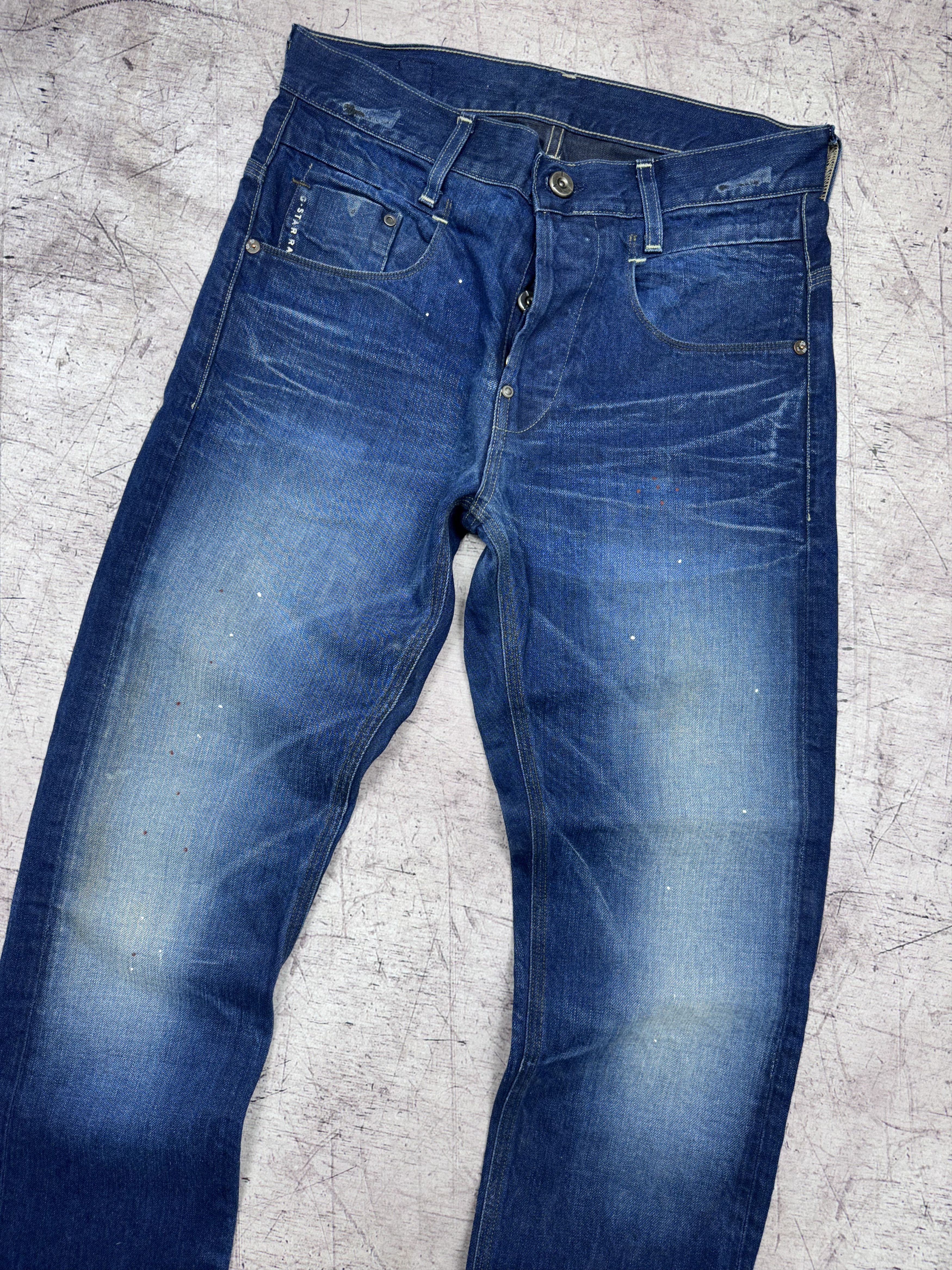 G-Star G Star Raw Mens New Radar Slim Denim Pants Jeans Size US 30 / EU 46 - 2 Thumbnail