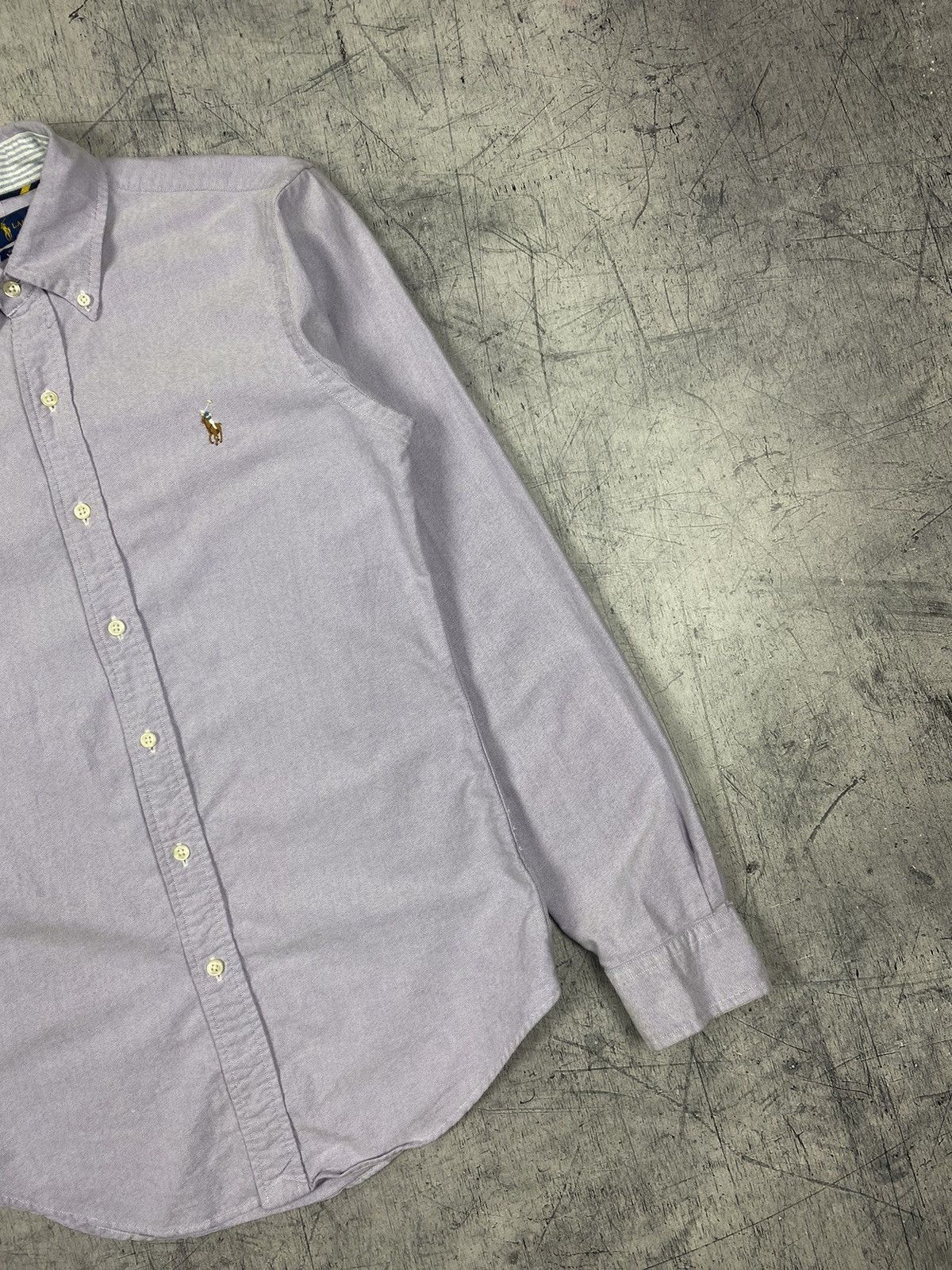 Polo Ralph Lauren × Vintage Polo Ralph Lauren Designer Basic Button Up Shirt Size US S / EU 44-46 / 1 - 4 Thumbnail
