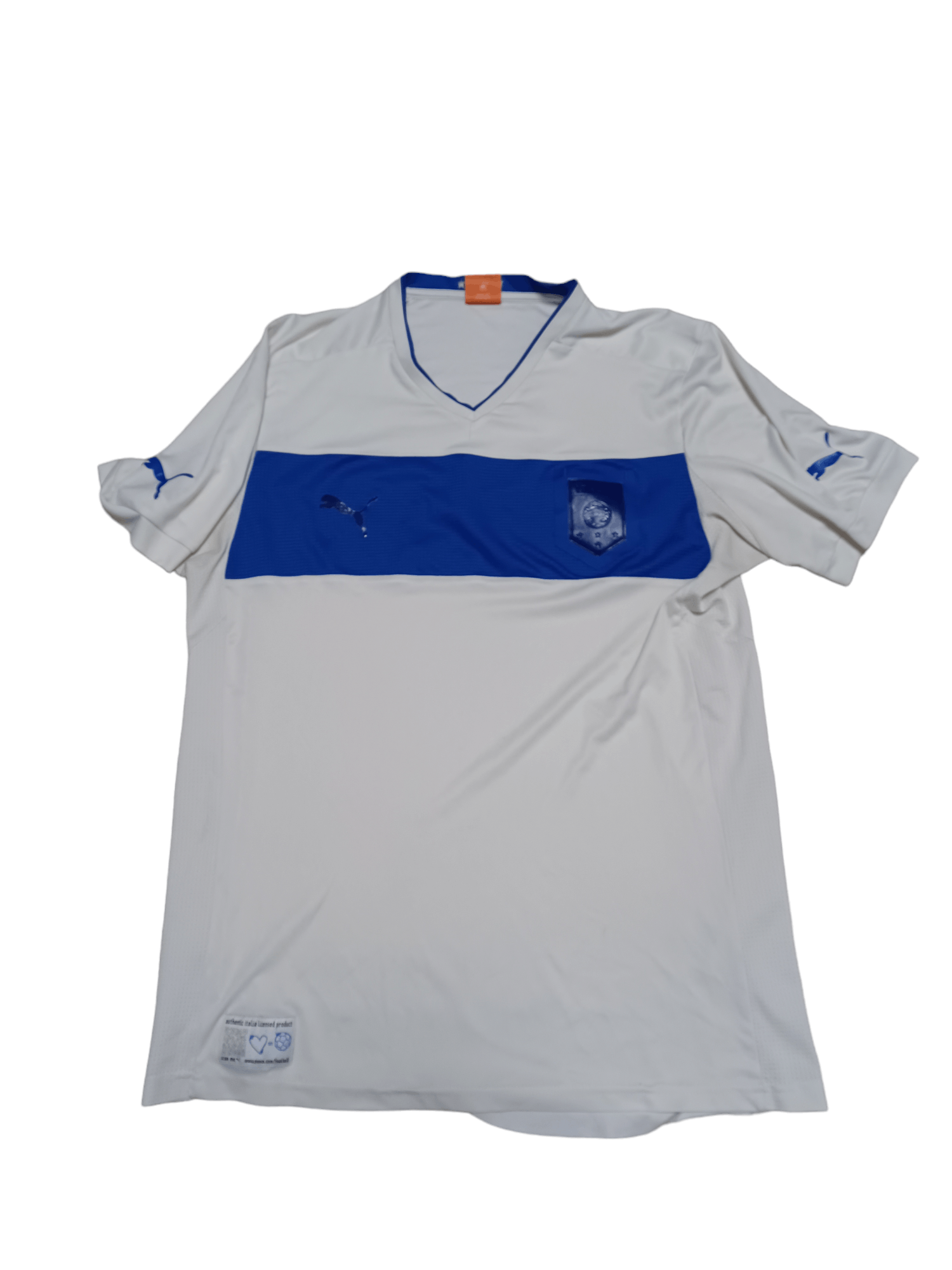 Puma EURO 2012 PUMA VINTAGE ITALY NATIONAL SOCCER TEAM JERSEY Size US XL / EU 56 / 4 - 1 Thumbnail
