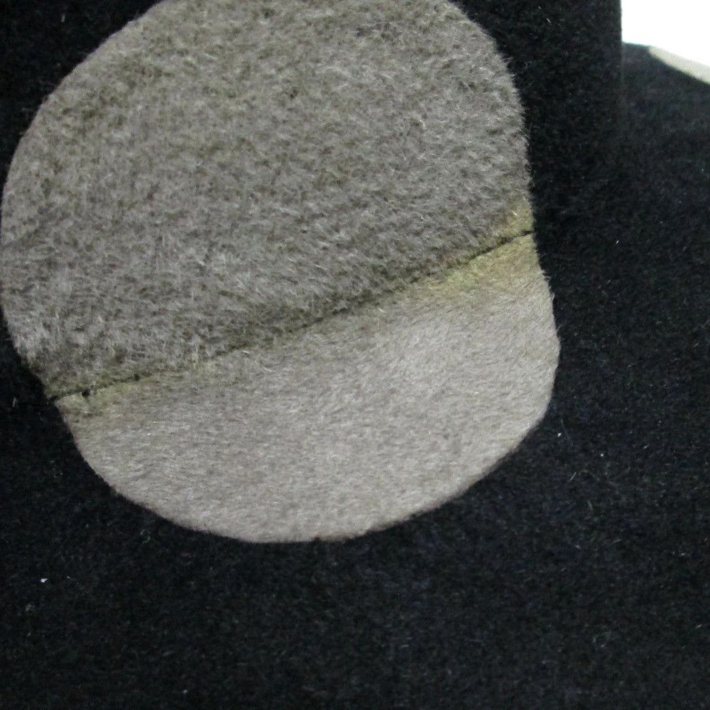 Yohji Yamamoto Yohji Yamamoto POUR HOMME Polka Dot Wool Hat Size ONE SIZE - 5 Thumbnail