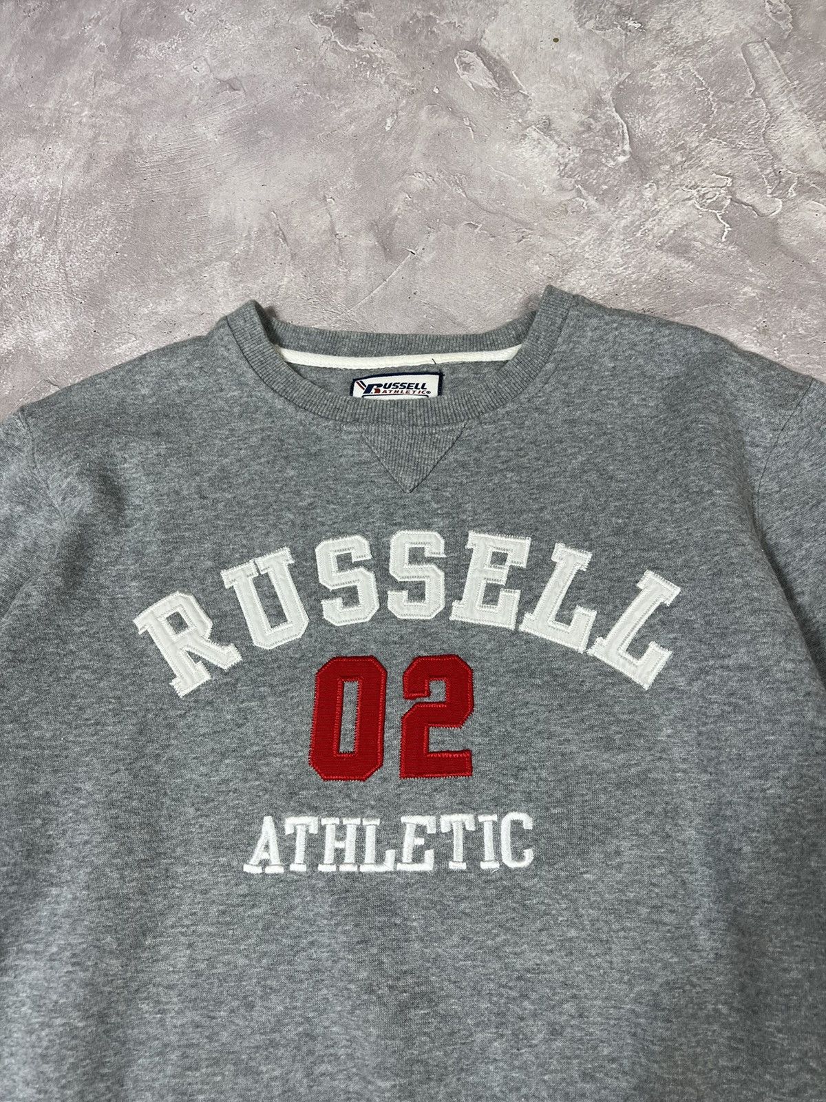 Russell Athletic Vintage Russel Athletic Baggy Y2k Sweatshirt Size M / US 6-8 / IT 42-44 - 4 Thumbnail