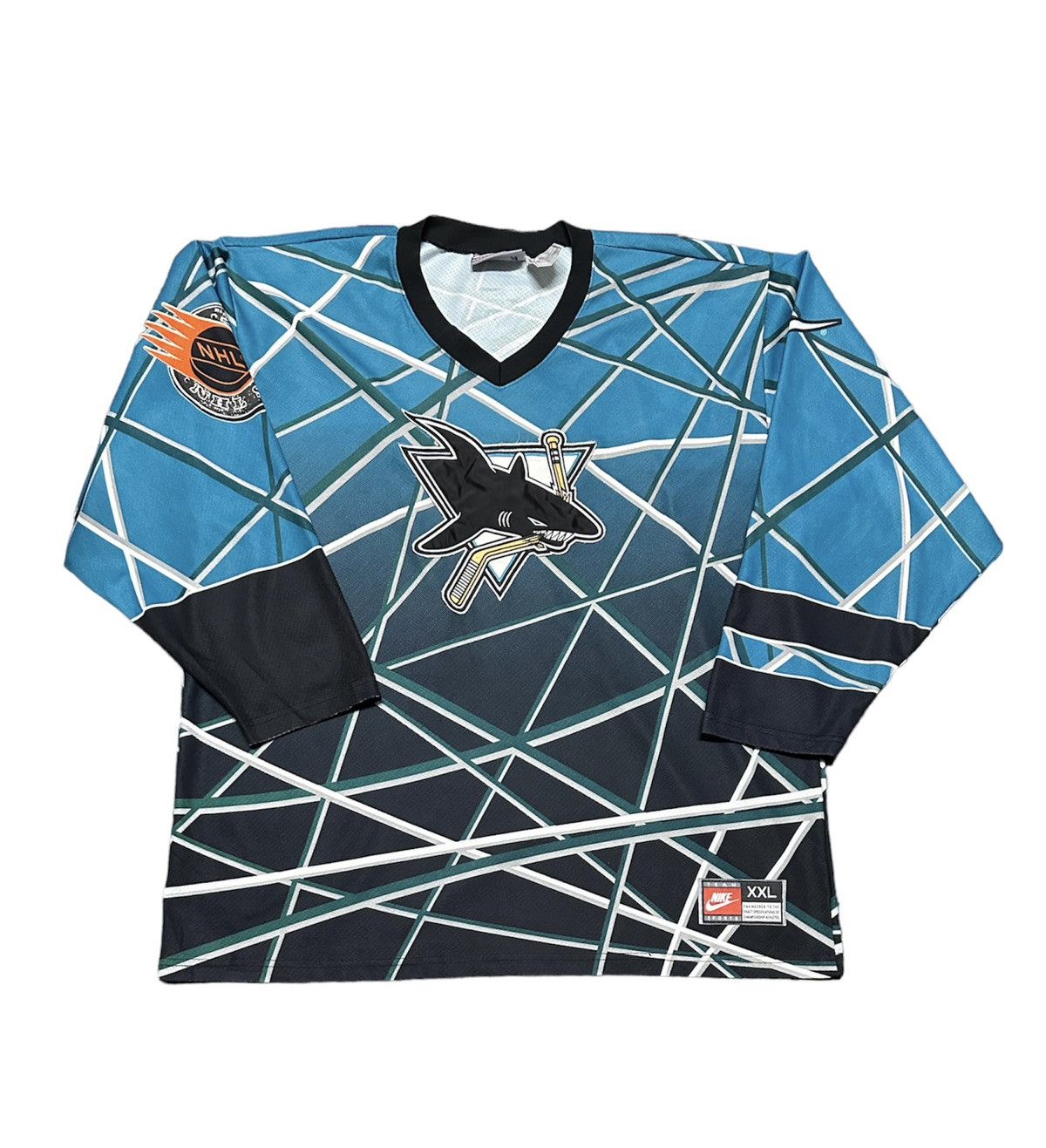 Nike nike San jose shark hockey ice jersey Size US XXL / EU 58 / 5 - 1 Thumbnail