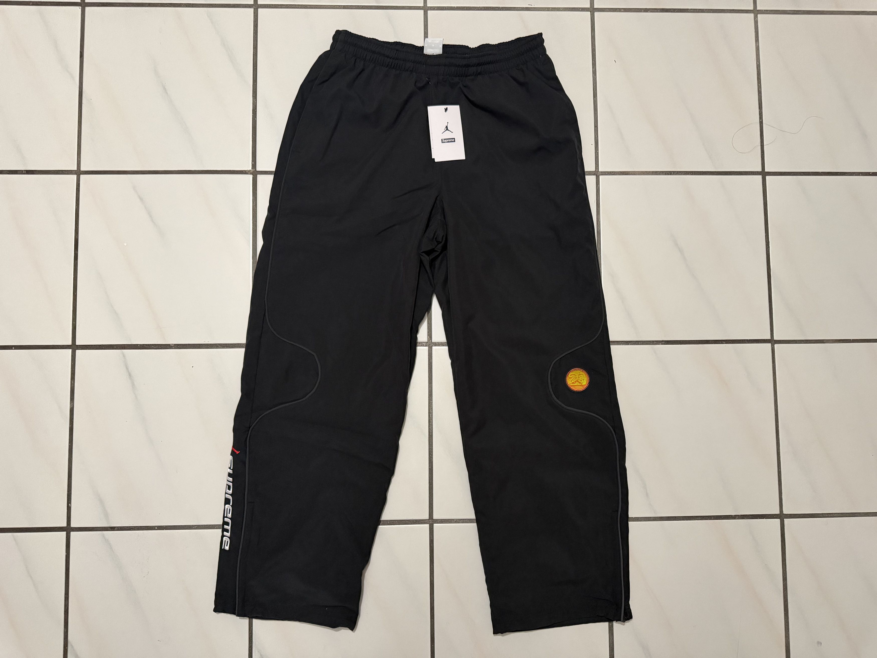 Supreme Supreme Tan Glen Plaid Track Pants | Grailed
