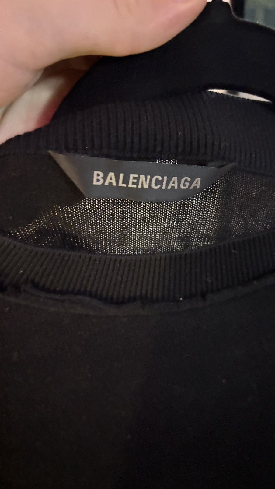 Balenciaga Balenciaga oversized cotton pull Size US L / EU 52-54 / 3 - 3 Thumbnail