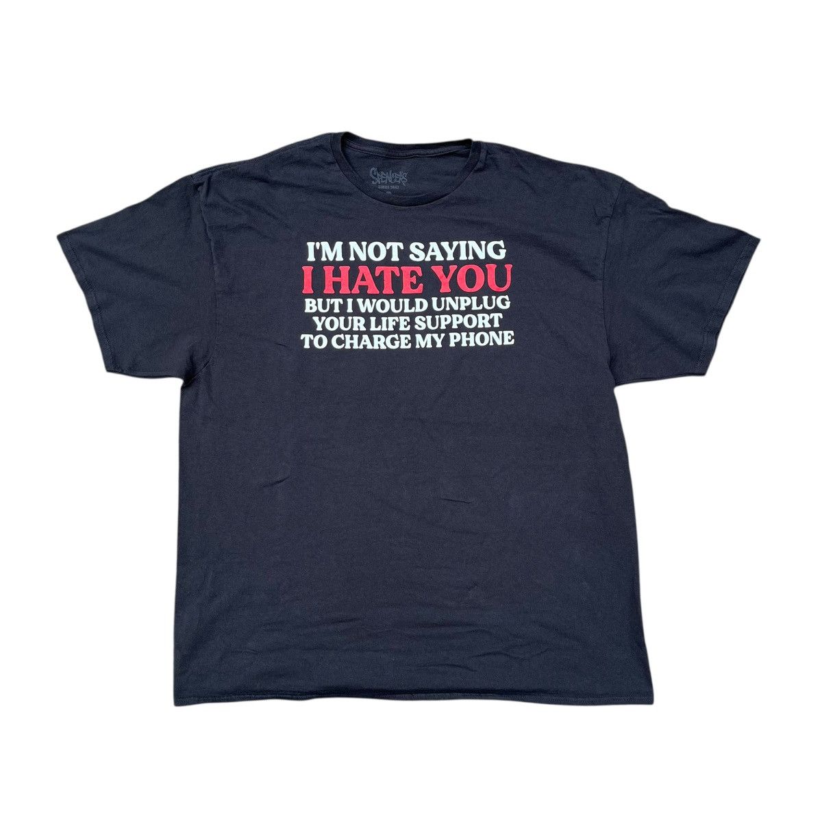 Vintage Vintage Wording Tee Size US L / EU 52-54 / 3 - 1 Thumbnail