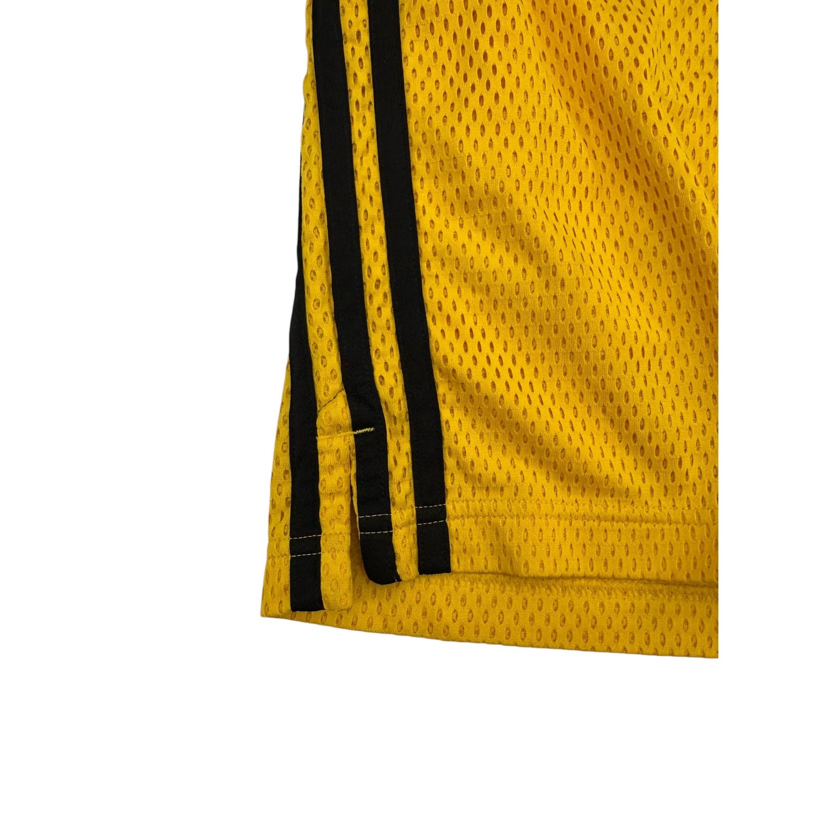 Adidas Adida Yellow with Black Stripes Athletic Jersey Polo Large Size US L / EU 52-54 / 3 - 5 Thumbnail