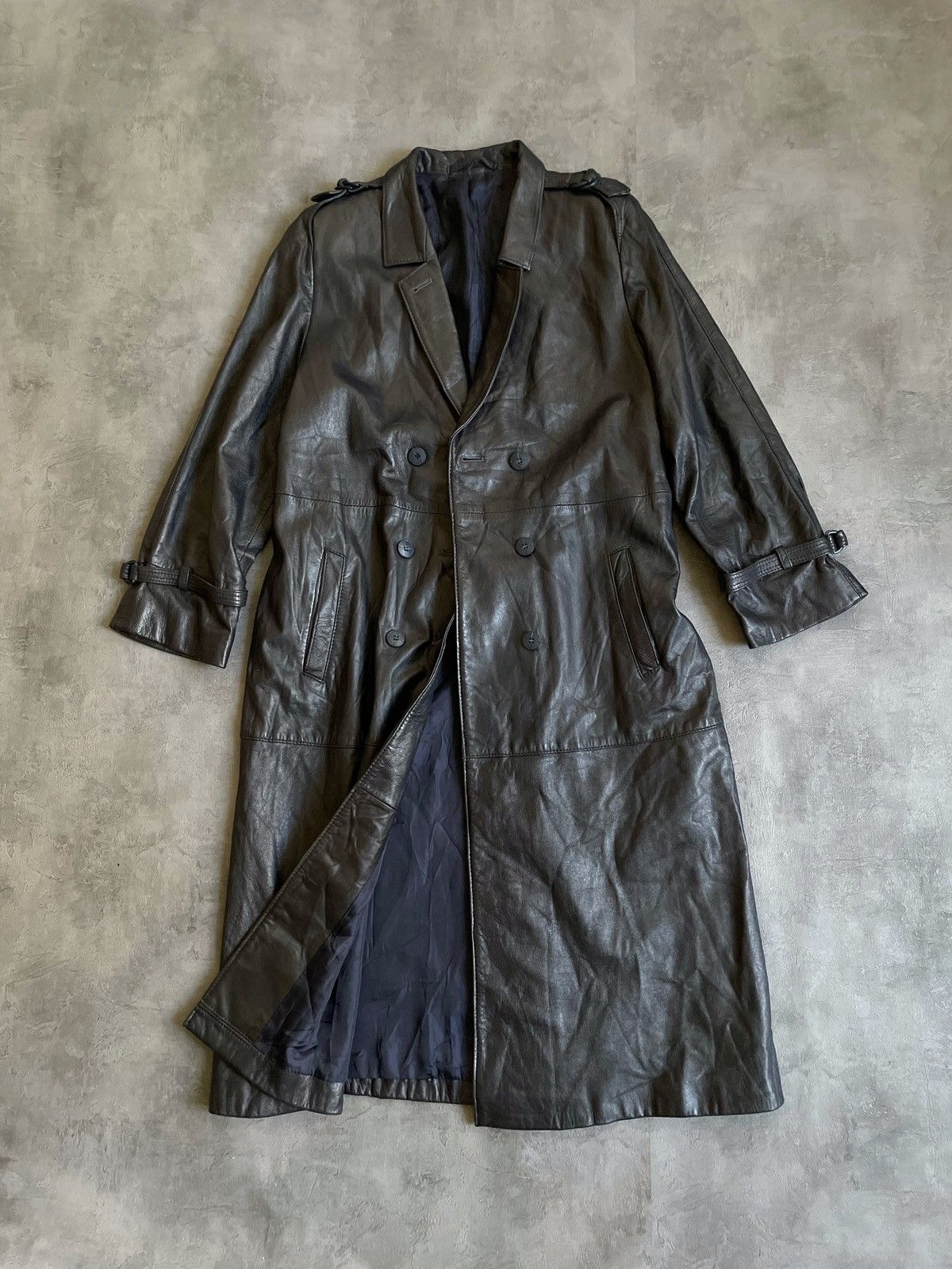 Vintage Vintage Creation Berolina Berlin Leather Jacket 90s Size L / US 10 / IT 46 - 1 Thumbnail