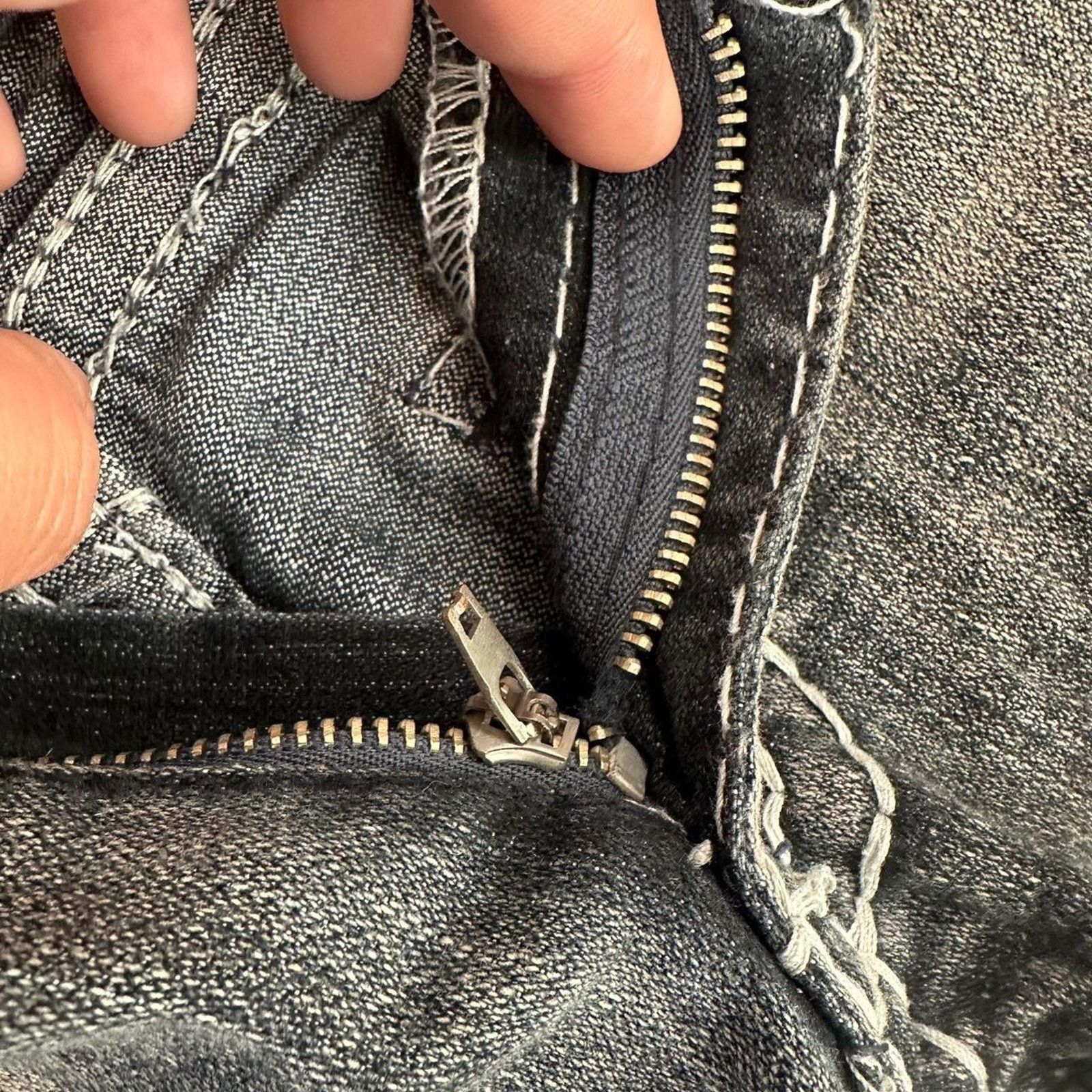 True Religion True religion gray blue jeans Size 29" - 6 Thumbnail