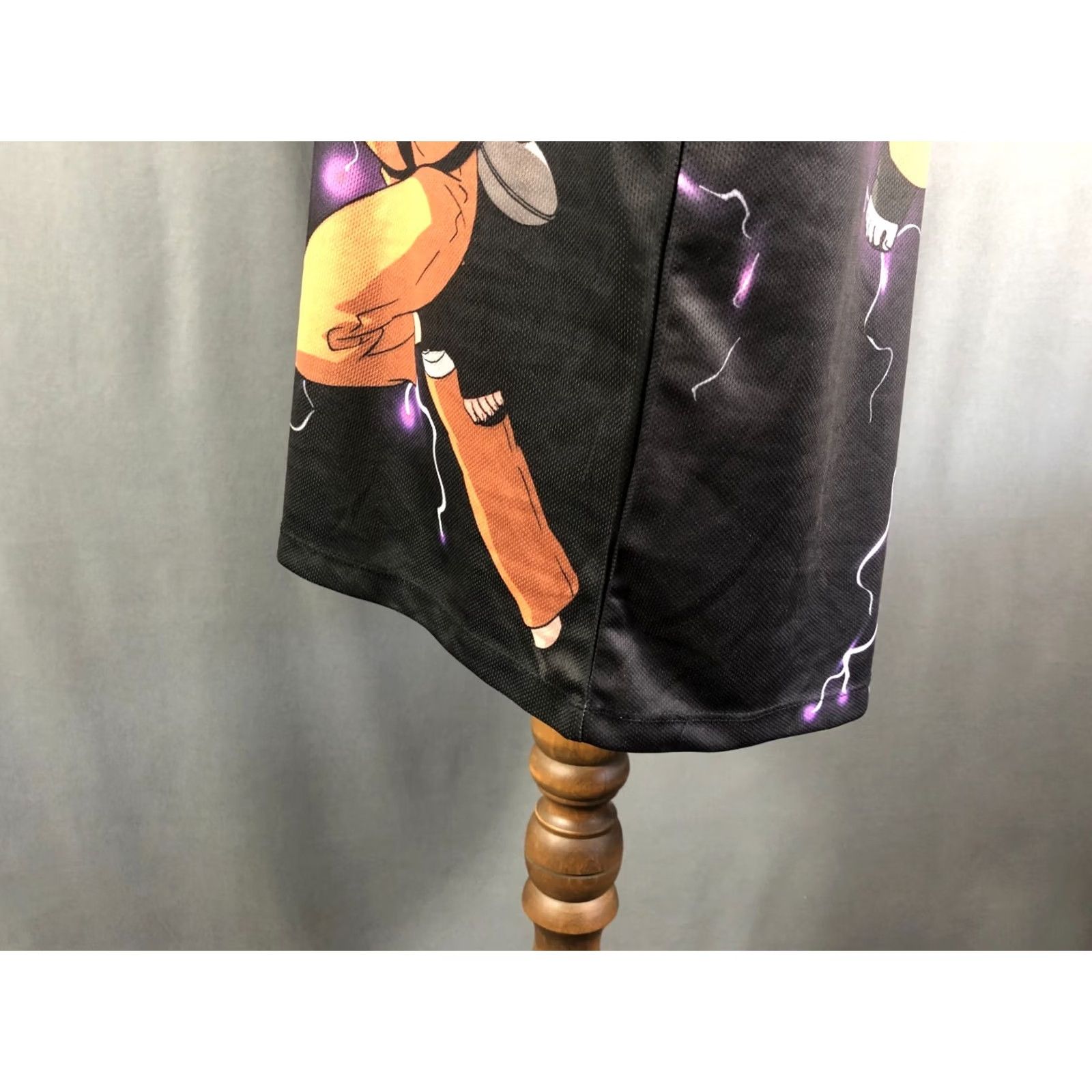 Vintage Naruto Shirt Men XL Black Printed Polyester Shippuden Vintage 2007 T-Shirt It’s Printed Size US XL / EU 56 / 4 - 7 Thumbnail