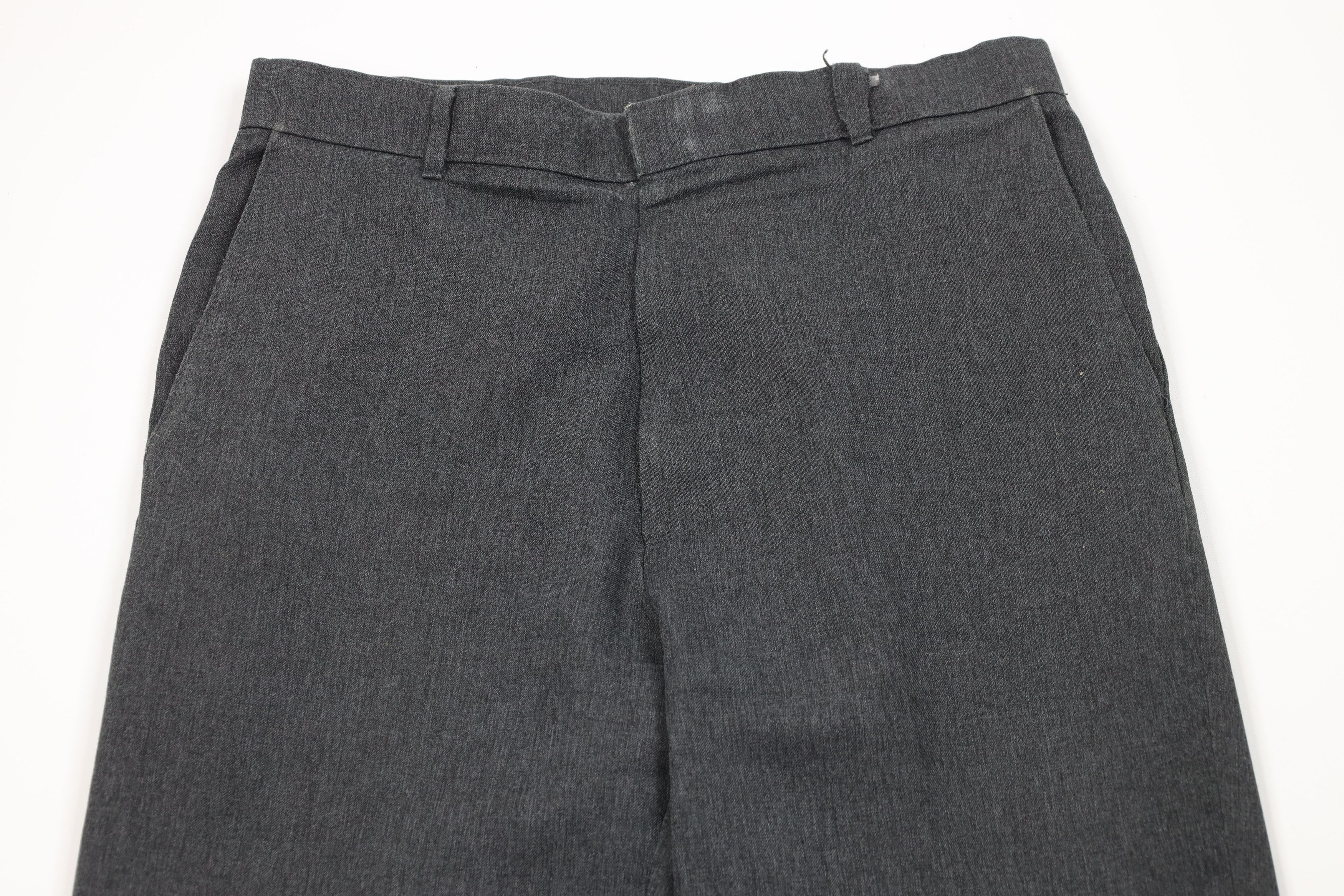 Levi's Vintage 90s Levis Knit Straight Leg Chino Pants Gray USA Size US 34 / EU 50 - 2 Thumbnail