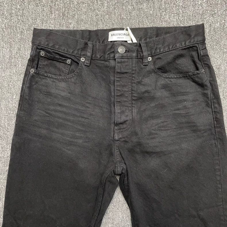Balenciaga Balenciaga Black Leather Jeans 2501-Nextarrow Size US 28 / EU 44 - 4 Thumbnail