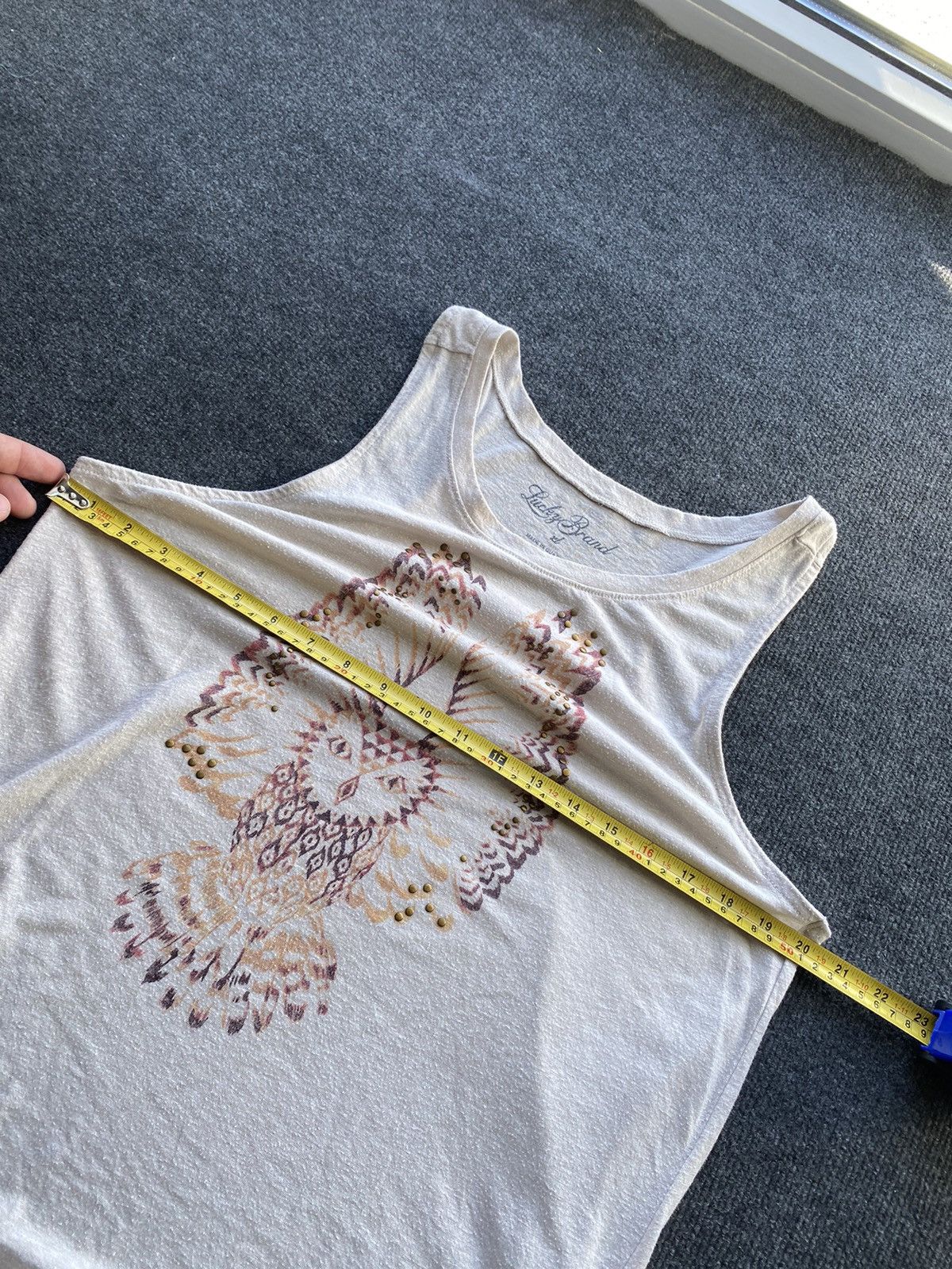 Lucky Brand 🔥Cowboy Western Vntg lucky brand tank top women xl Size XL / US 12-14 / IT 48-50 - 7 Thumbnail
