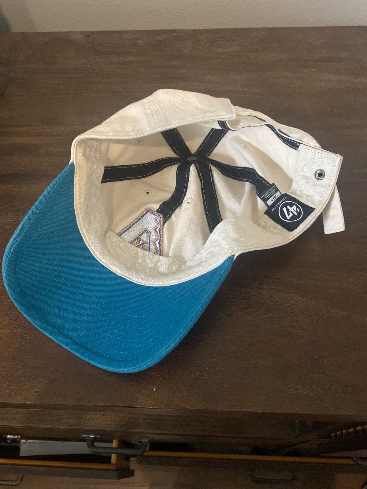 47 Brand Arizona Diamondbacks Teal/Natural/Purple 47 Hat Size ONE SIZE - 3 Thumbnail