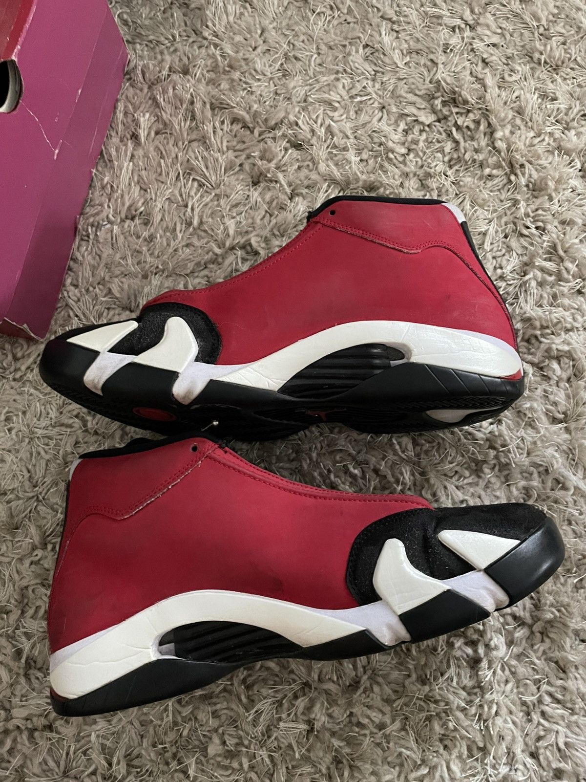 Jordan Brand Jordan 14 Gym Red Size US 9.5 / EU 42-43 - 3 Thumbnail