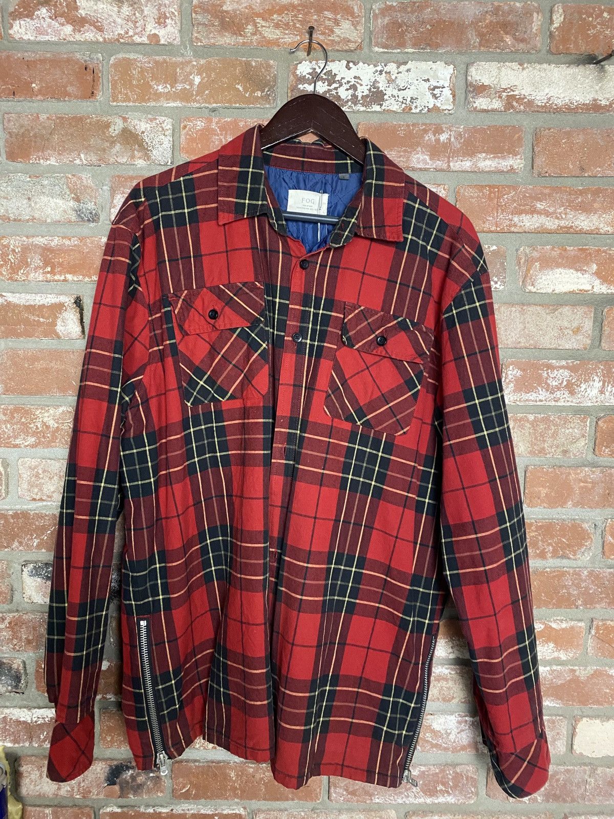 Essentials × Fear of God Fear of God Collection One Plaid Button Up Size US L / EU 52-54 / 3 - 1 Thumbnail