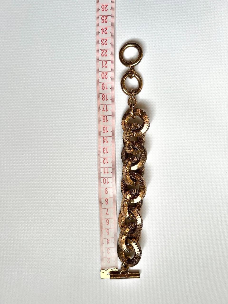 H&M × Jeremy Scott × Moschino Vintage Moschino x H&M gold style bracelet by Jeremy Scott Size ONE SIZE - 5 Thumbnail