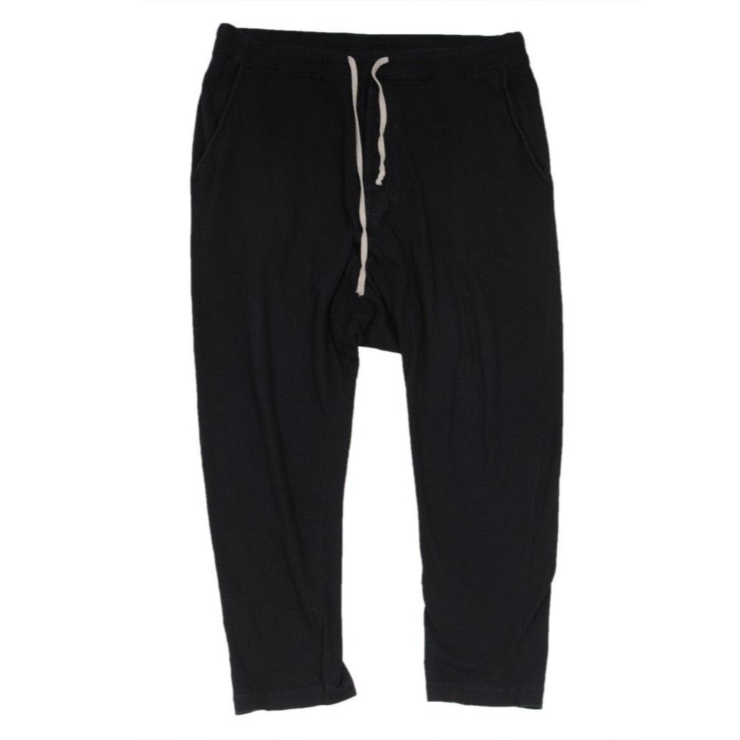 image of Rick Owens Drkshdw Dropcrotch Sweat Pants Black - 01955, Men's (Size 32)