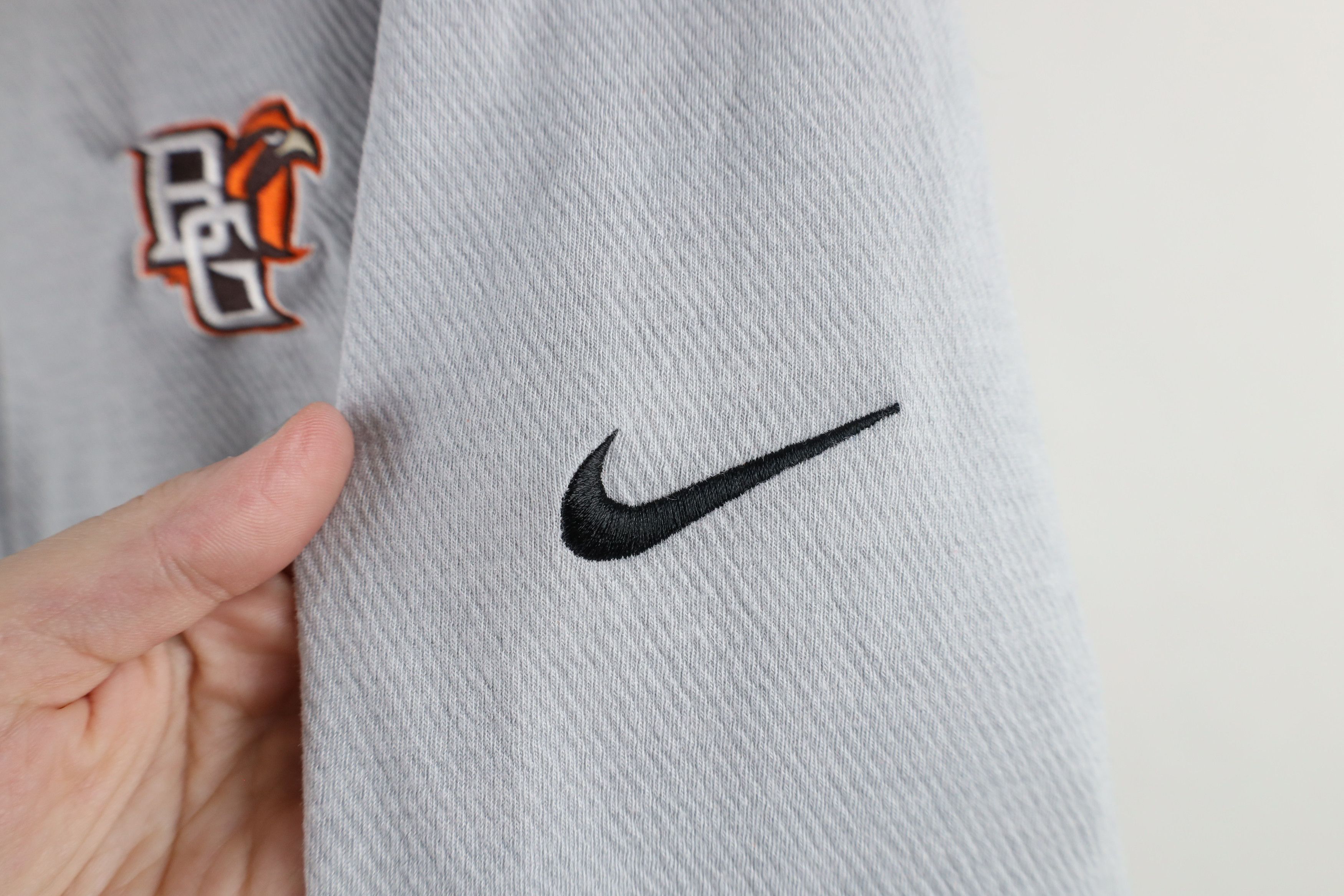 Nike × Vintage Nike Green State University Half Zip Pullover Sweater Top Size ONE SIZE - 5 Thumbnail