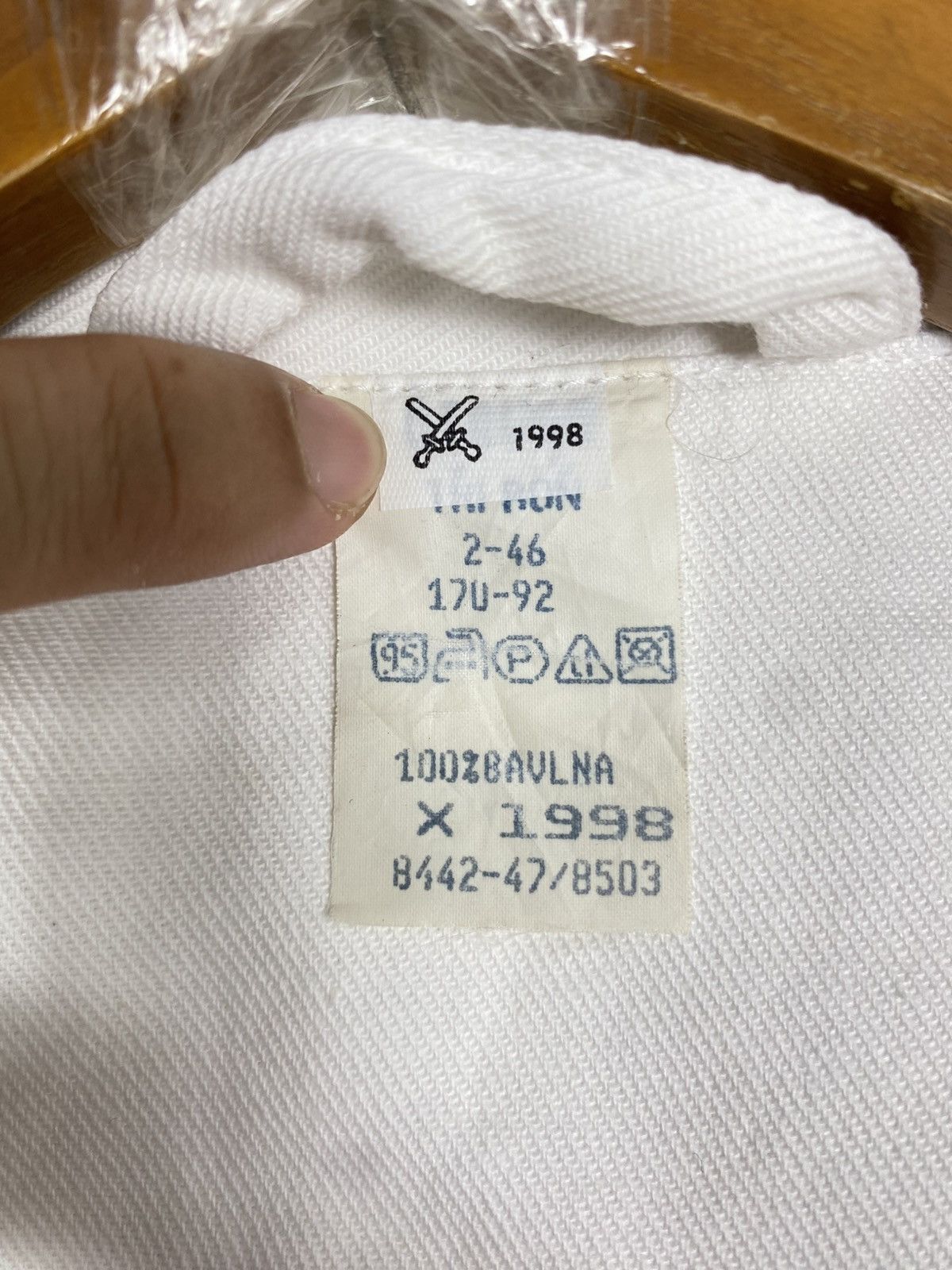 Vintage Rare‼️ Vintage 1998 Otavan Czech Army Cook Blouse Size US S / EU 44-46 / 1 - 6 Thumbnail