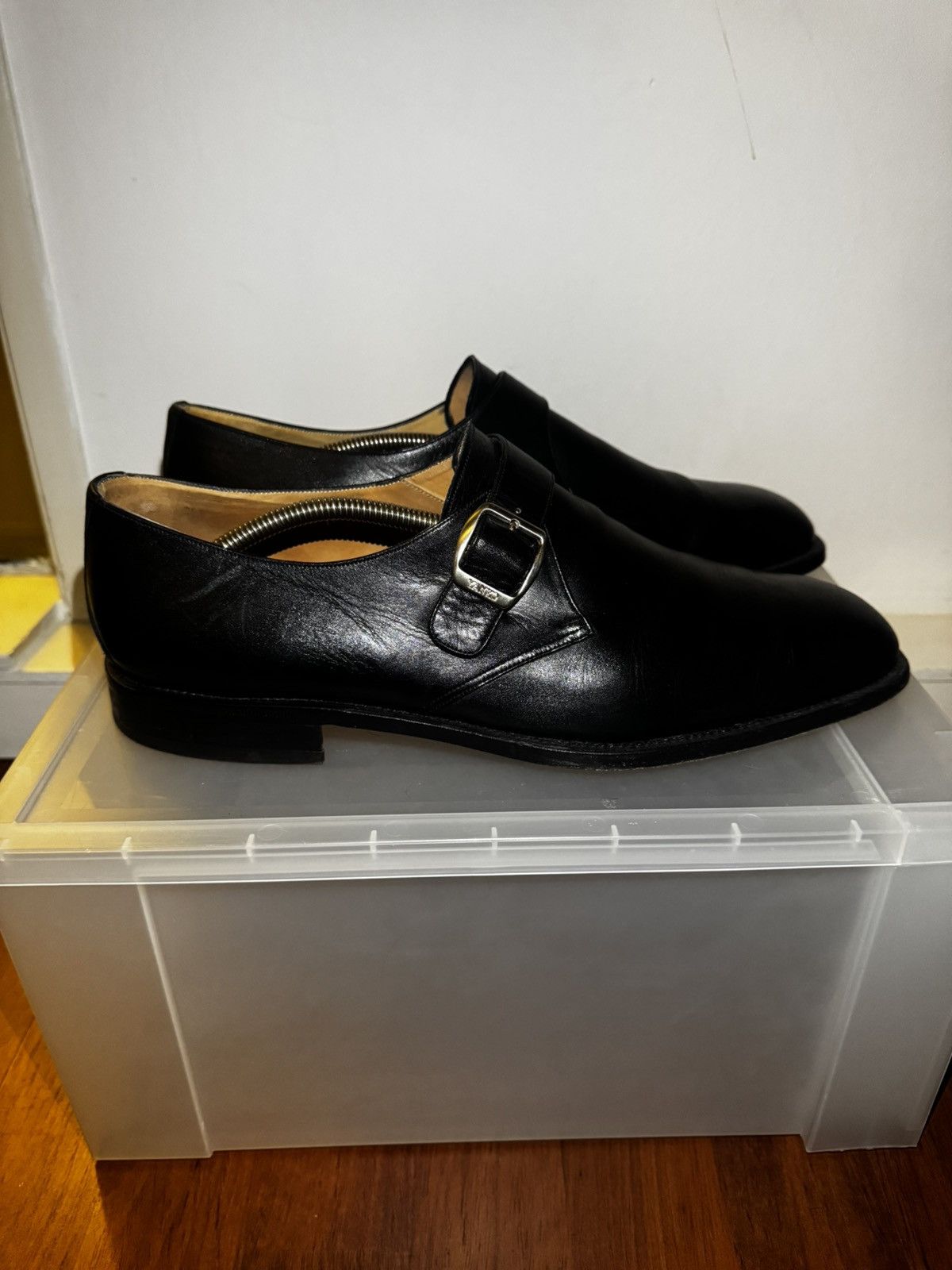 Yanko Design Yanko design leather monk strap shoes Size US 12 / EU 45 - 1 Thumbnail