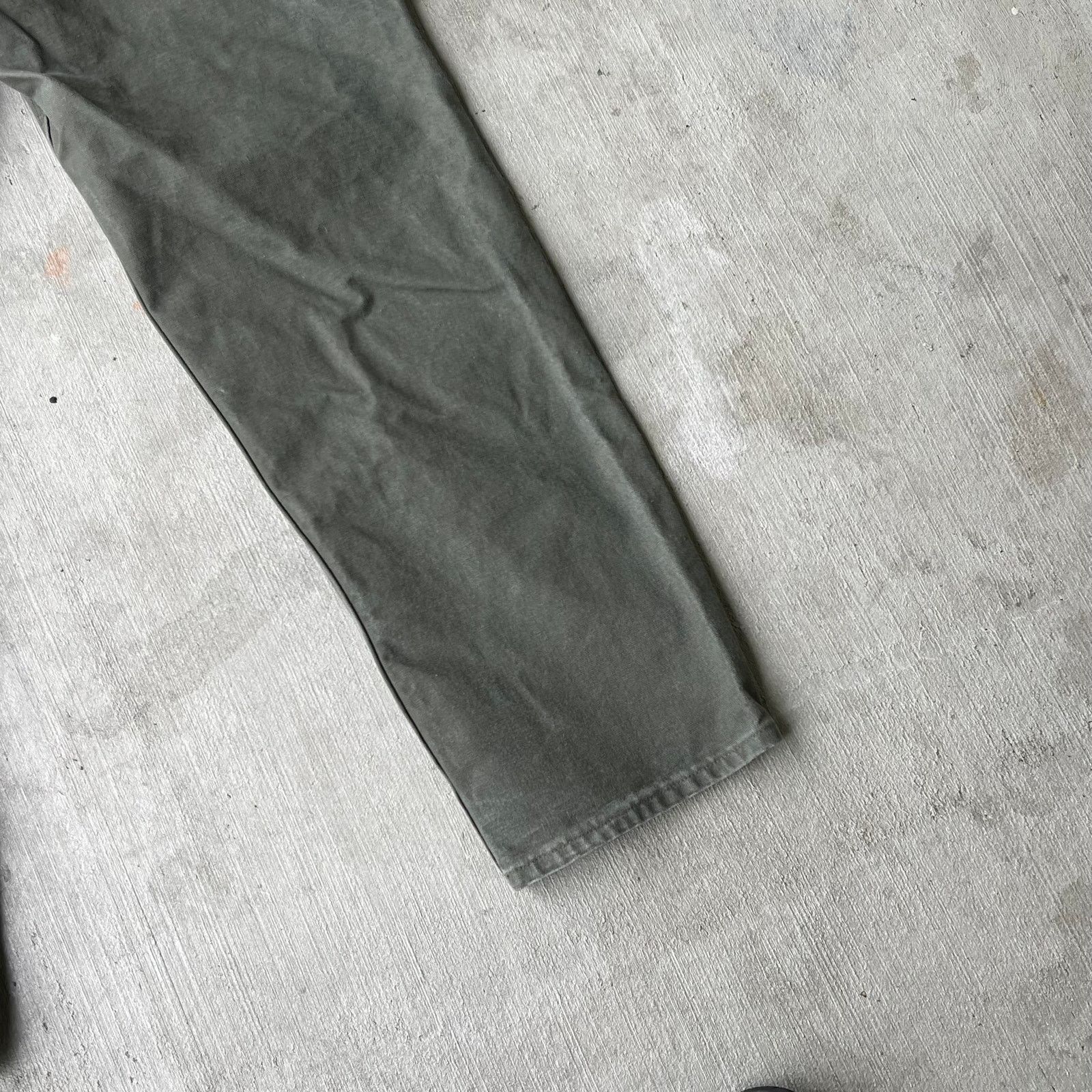 Carhartt × Vintage Carhartt green double knee work wear carpenter pants Size US 34 / EU 50 - 7 Thumbnail