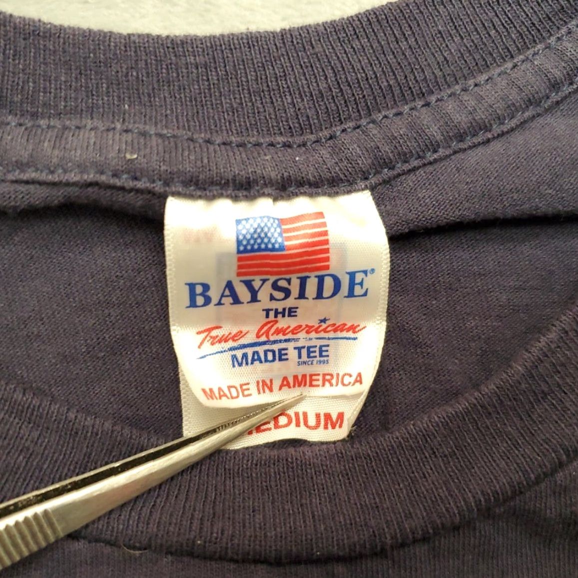 Vintage VINTAGE United States Navy Shirt Mens M Blue Brotherhood Made in USA TEE Size US M / EU 48-50 / 2 - 5 Thumbnail