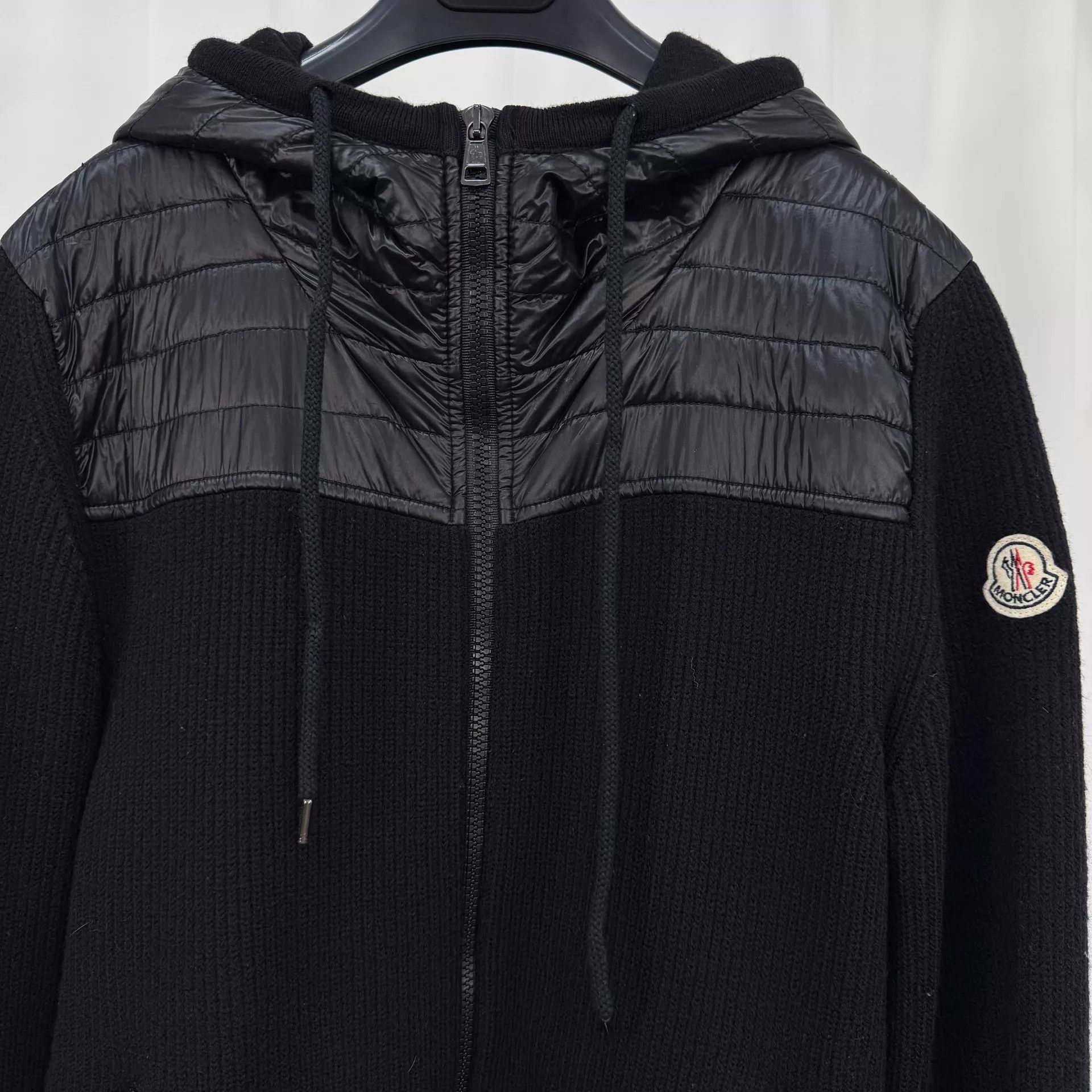 Moncler Moncler Embroidered Logo Cashmere Panel Down M Mint Size M / US 6-8 / IT 42-44 - 3 Thumbnail