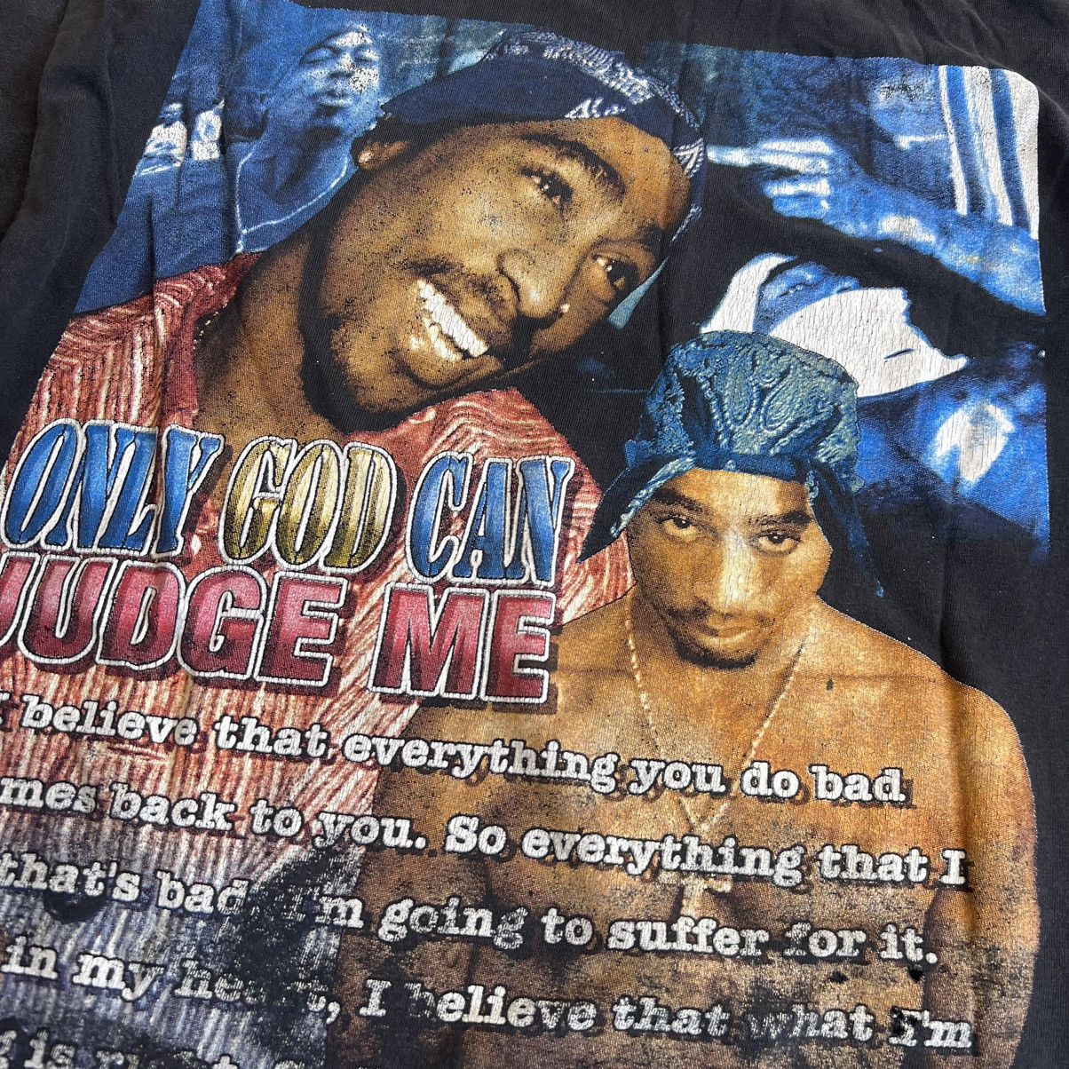 Rap Tees 90s Tupac Rap Tee faded thrashed Size US L / EU 52-54 / 3 - 3 Thumbnail