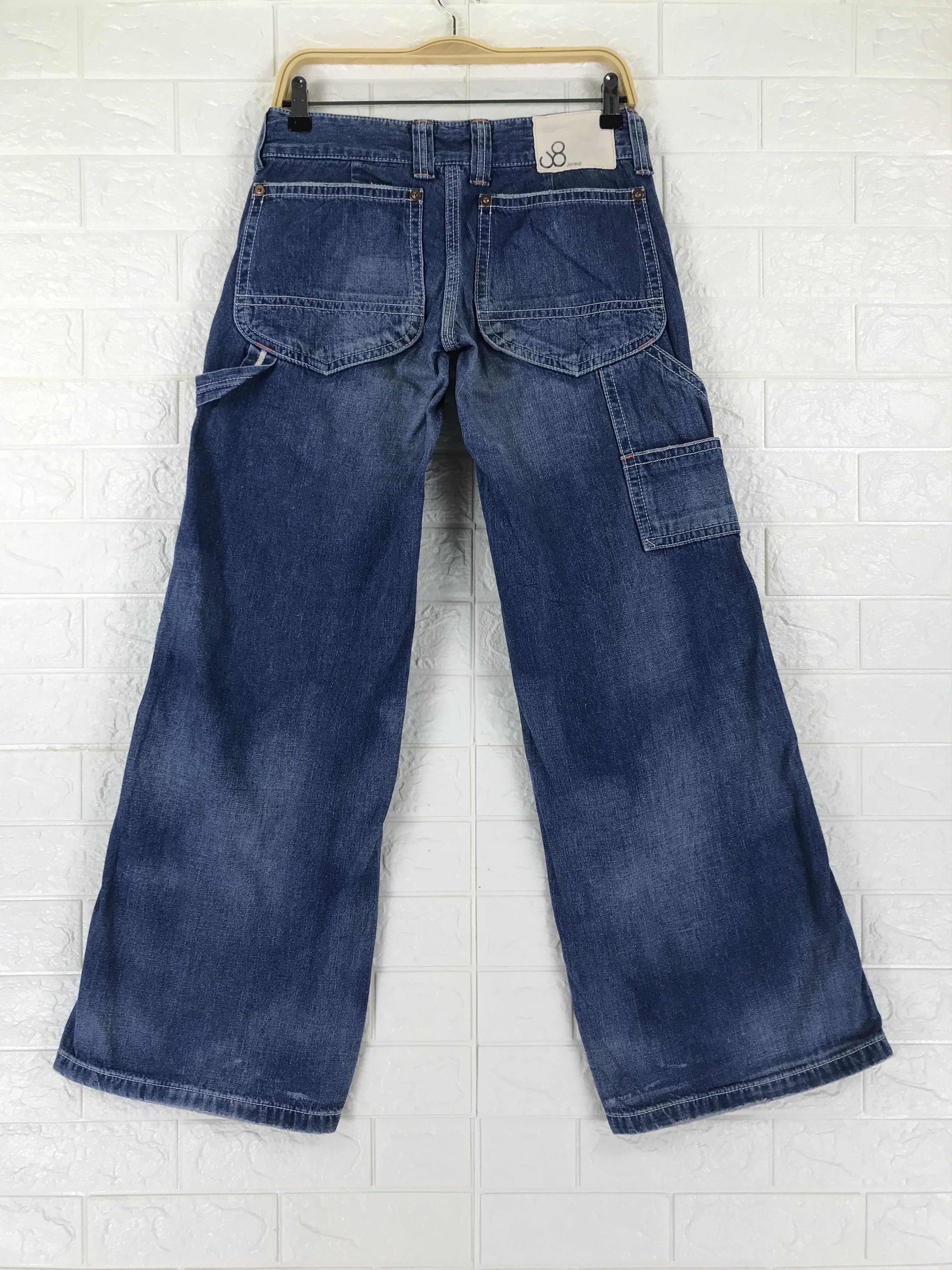 Johnbull Vintage Johnbull Kojima Japan Carpenter Wide Leg Denim Size 29" - 5 Thumbnail