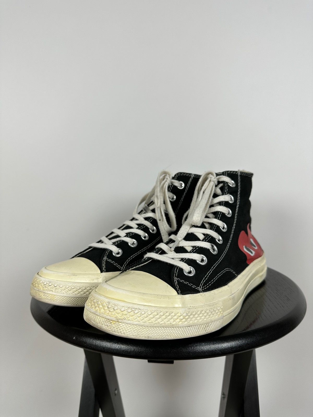 Comme des Garcons Comme Des Garçons x Chuck Taylor Converse All Star Hi Top Size US 10 / EU 43 - 7 Thumbnail