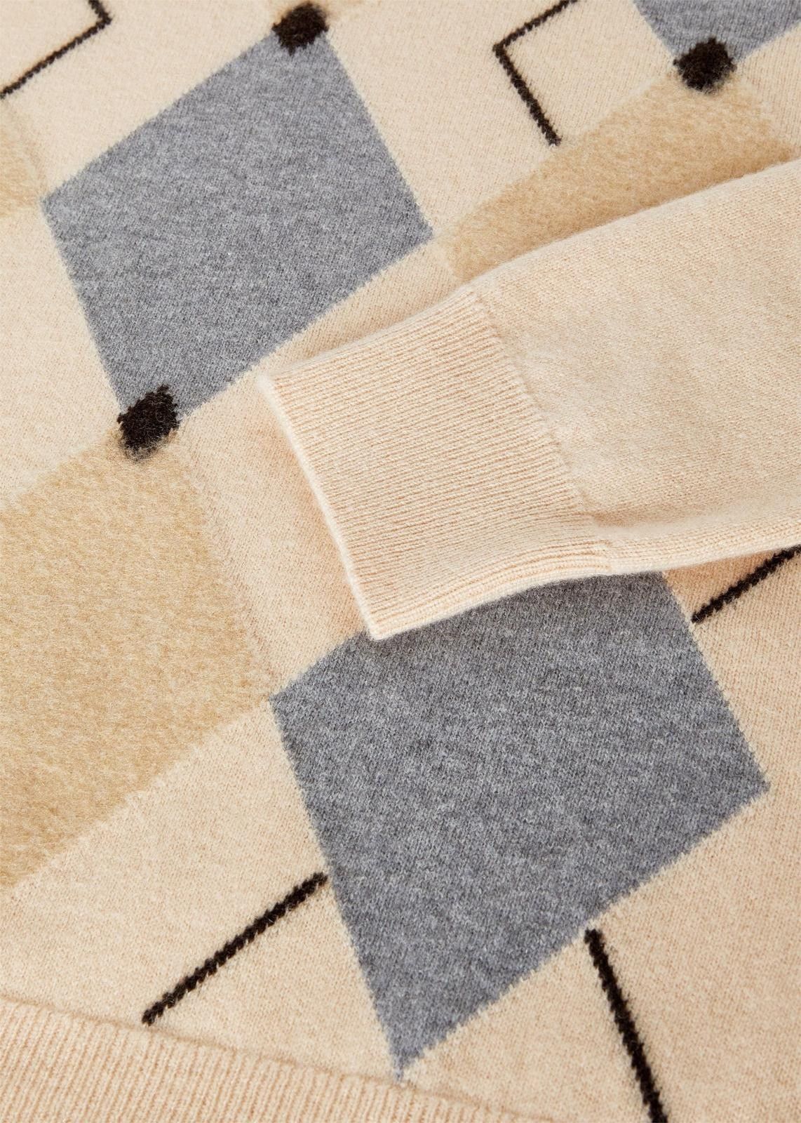 Loro Piana o1srvl11e0824 Lower Hutt Crewneck Sweater in Multicolor Size L / US 10 / IT 46 - 7 Thumbnail