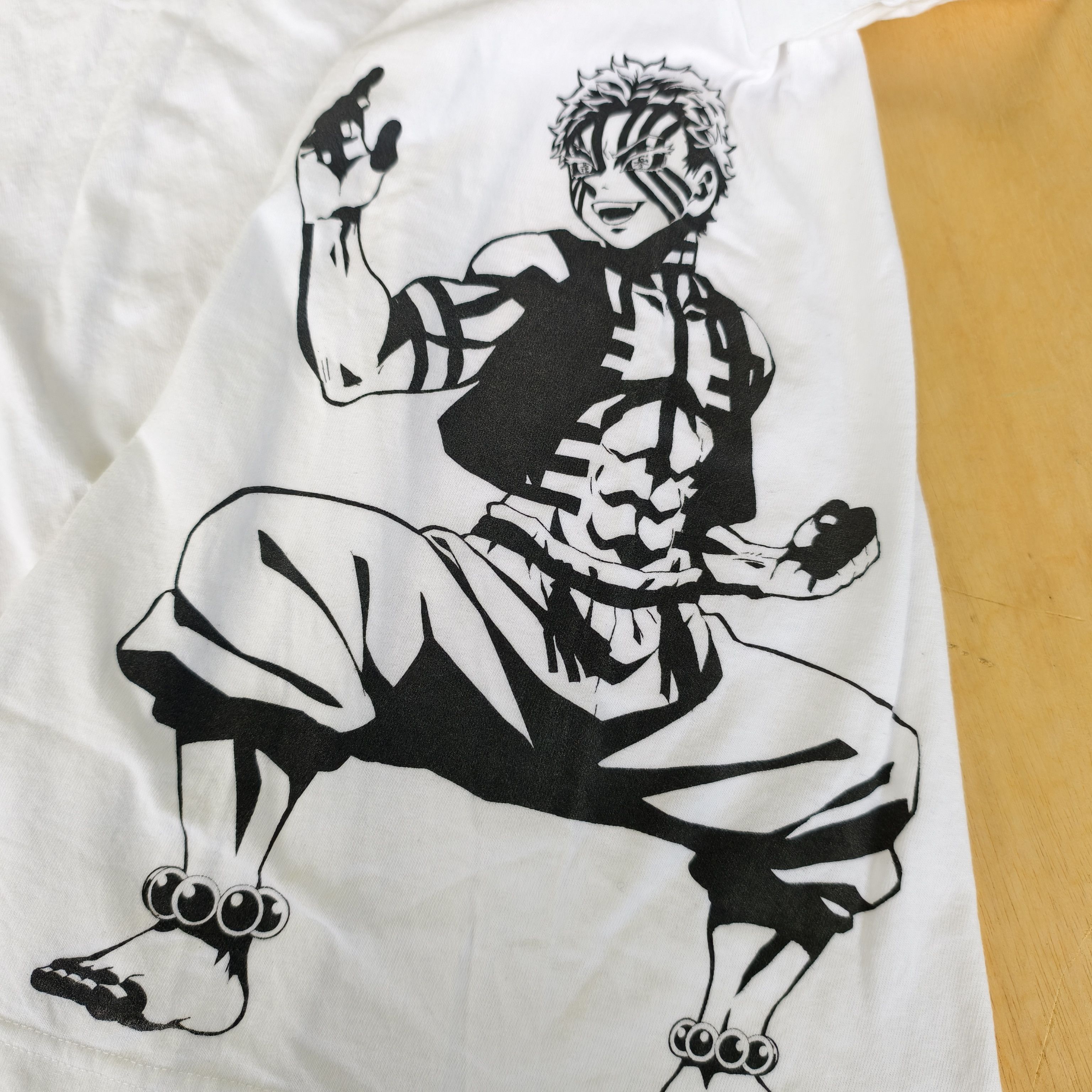 Anime Vtg Demon slayer akaza Size US S / EU 44-46 / 1 - 6 Thumbnail