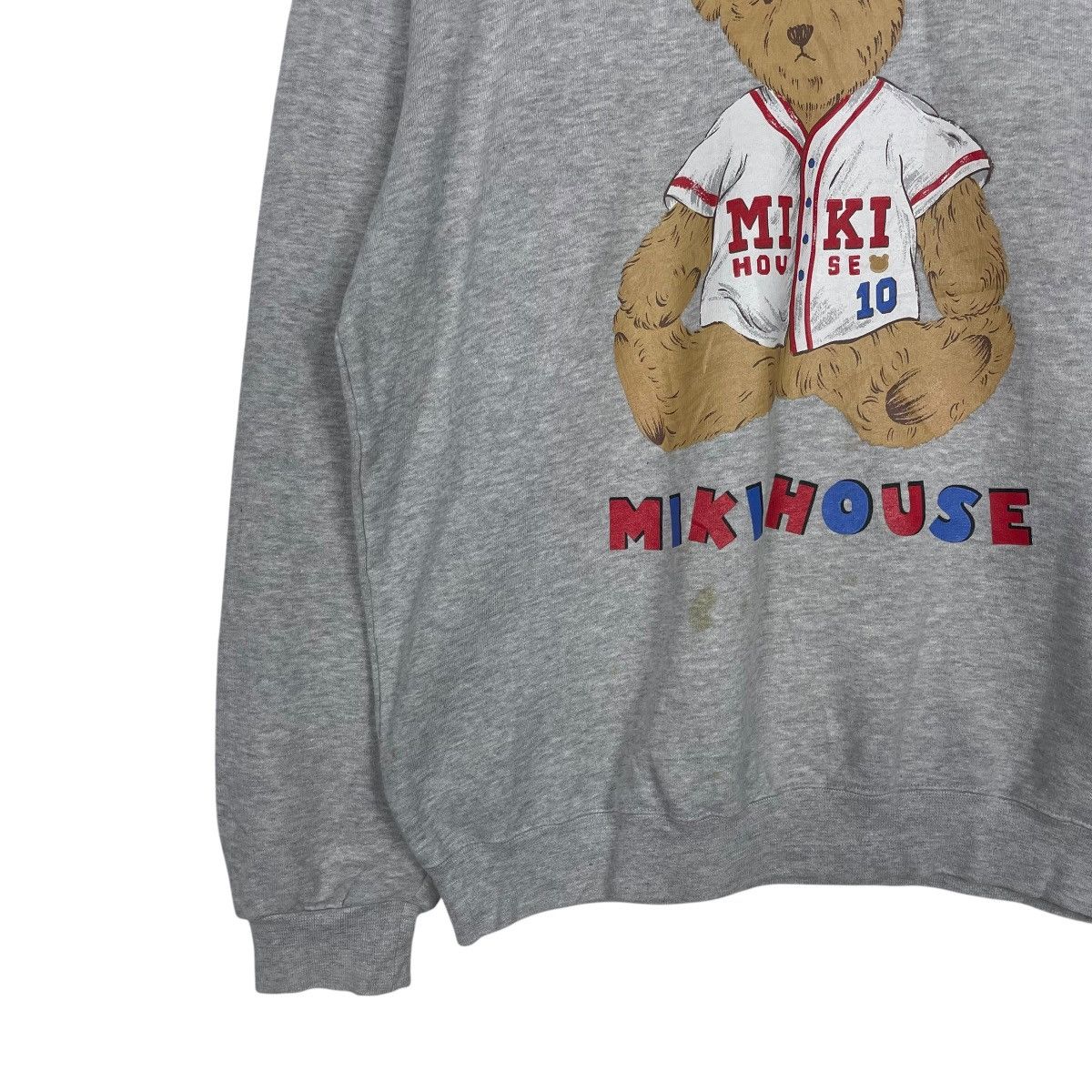 Vintage Vintage Miki House Big Logo Crewneck Sweatshirt Size US M / EU 48-50 / 2 - 3 Thumbnail