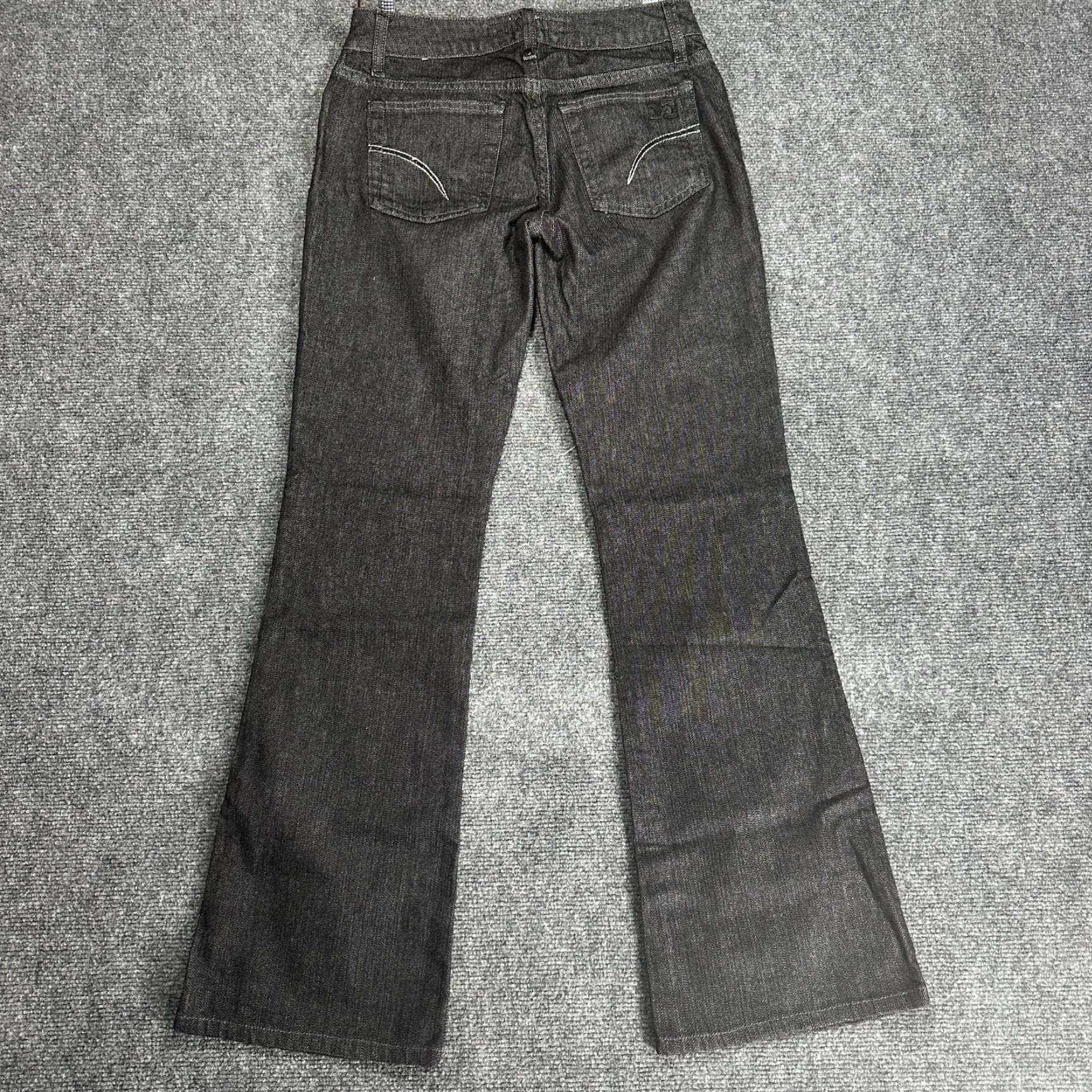 Vintage Joes Jeans Jeans Bootcut Black Cotton Stretch 5-Pocket Logo Womens 26 Regular Denim Size 26" / US 2 / IT 38 - 7 Thumbnail