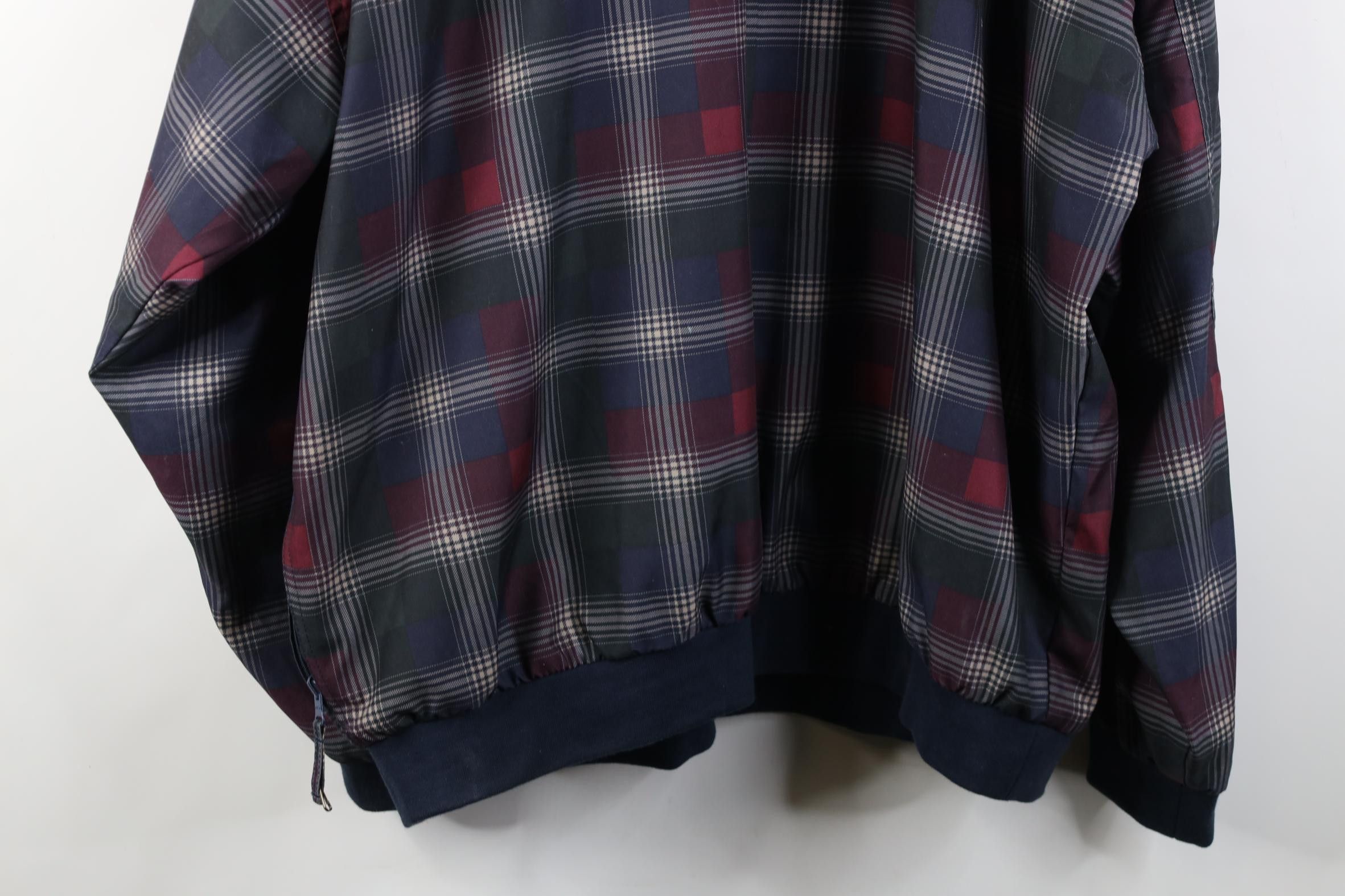 Dockers Vintage 90s Dockers Golf Pullover Windbreaker Jacket Plaid Size US XL / EU 56 / 4 - 16 Thumbnail