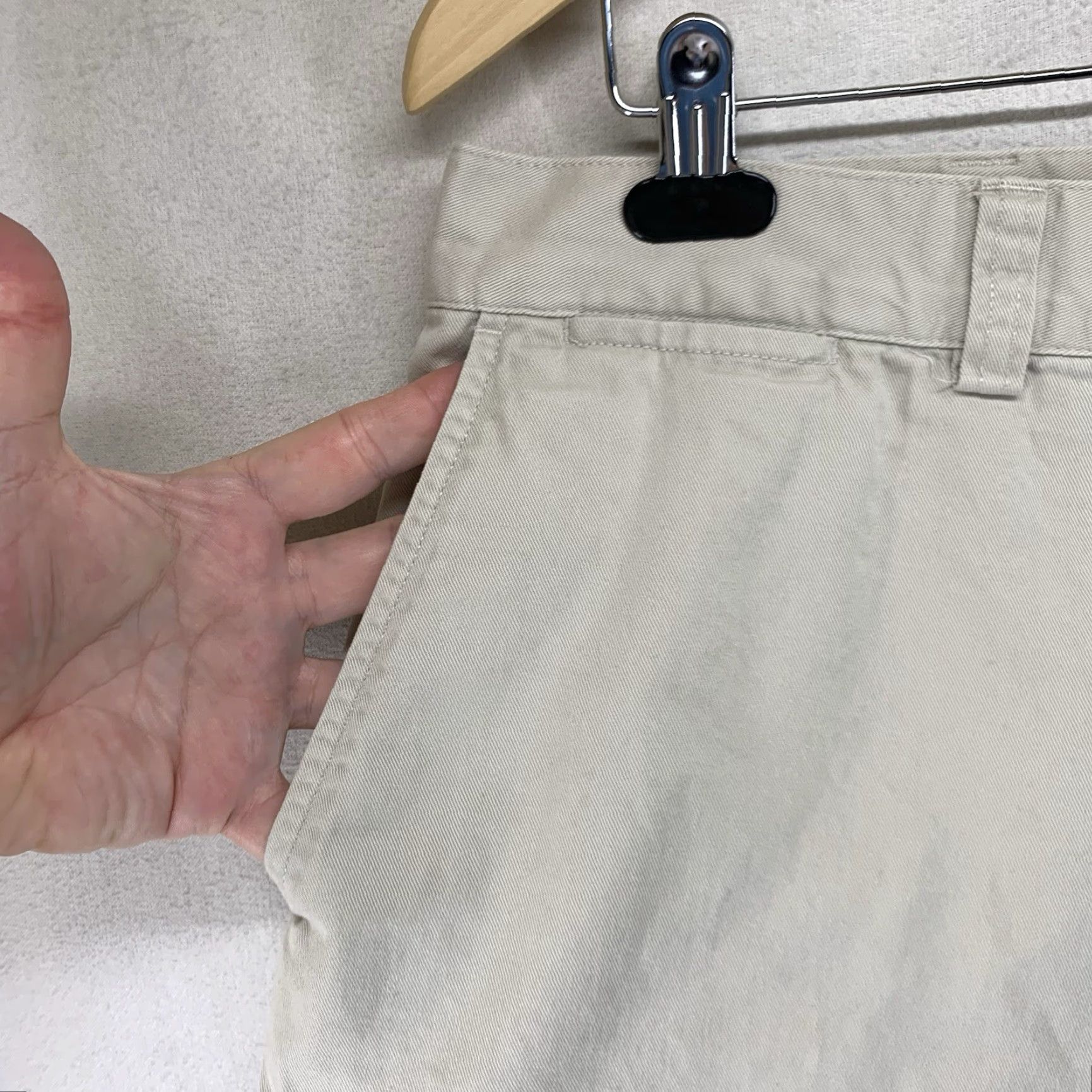 Polo Ralph Lauren VINTAGE Polo Ralph Lauren Men's Chino Shorts 40 x 8.5 Cotton Casual Summer Beige Size US L / EU 52-54 / 3 - 5 Thumbnail